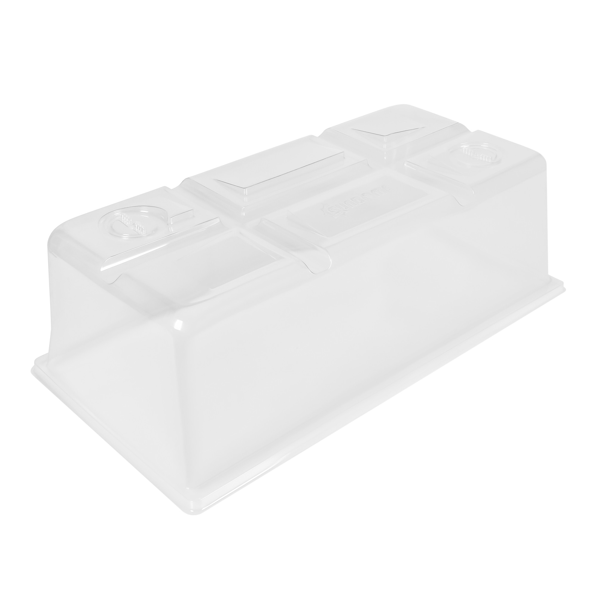 SUNPACK Sundome Plastic Multi-Vented Humidity Dome, Clear, 7"