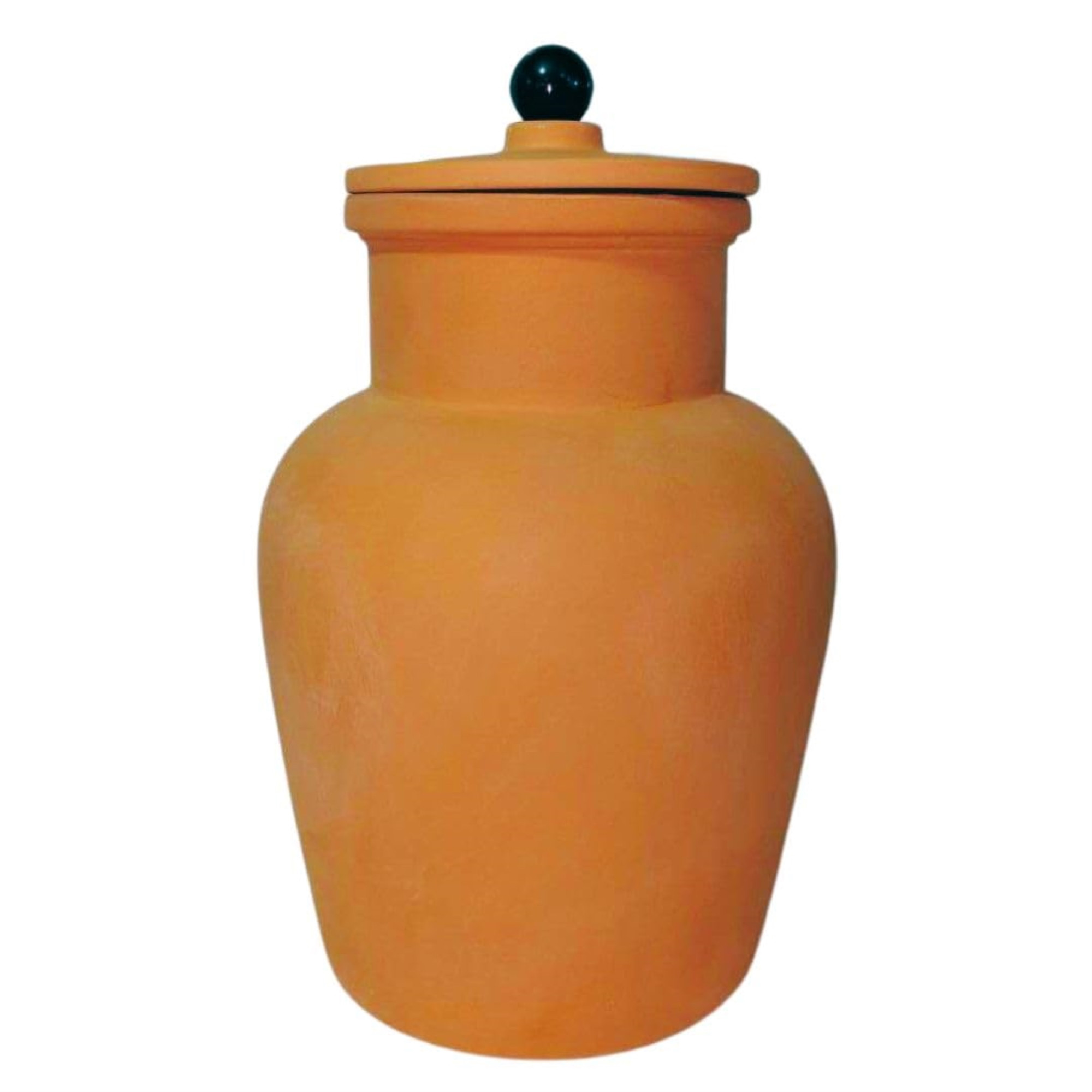 Plant Nanny Olla, Watering for Gardens, Potted Plants, and Greenhouses, Terracotta, 3 Liters