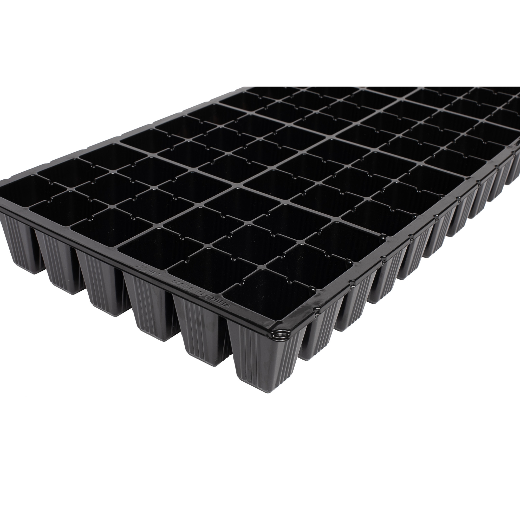 SUNPACK 21" x 11" Extra Strength 72-Cell Square Insert, Black, 2.5"