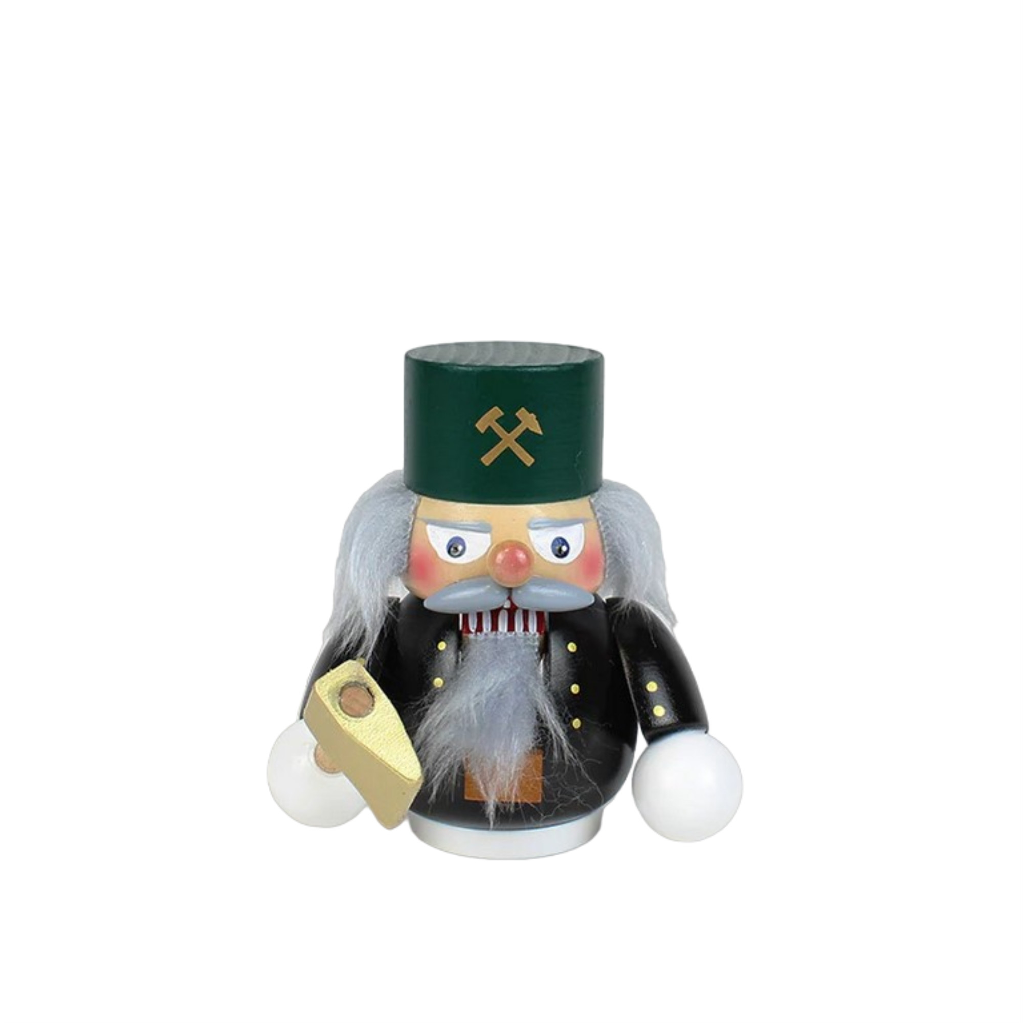 Steinbach Ore Miner Mini Cracker Nutcracker Wooden Hand Painted Christmas Decoration