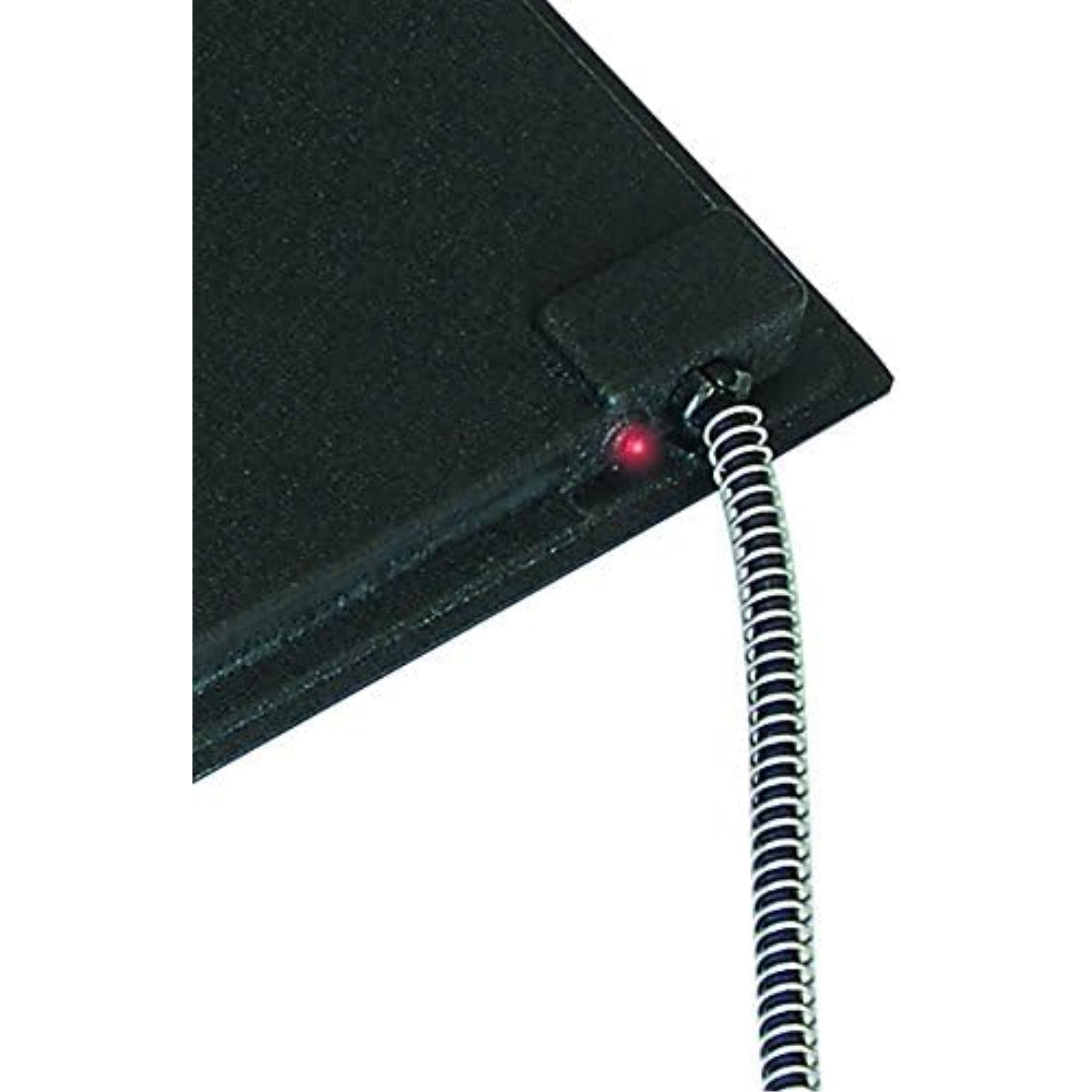 Farm Innovators Small Plastic 60 Watt Heated Pet Mat with Fleece Cover and Heavy Duty Anti Chew Cord Protector, 13" x 19"