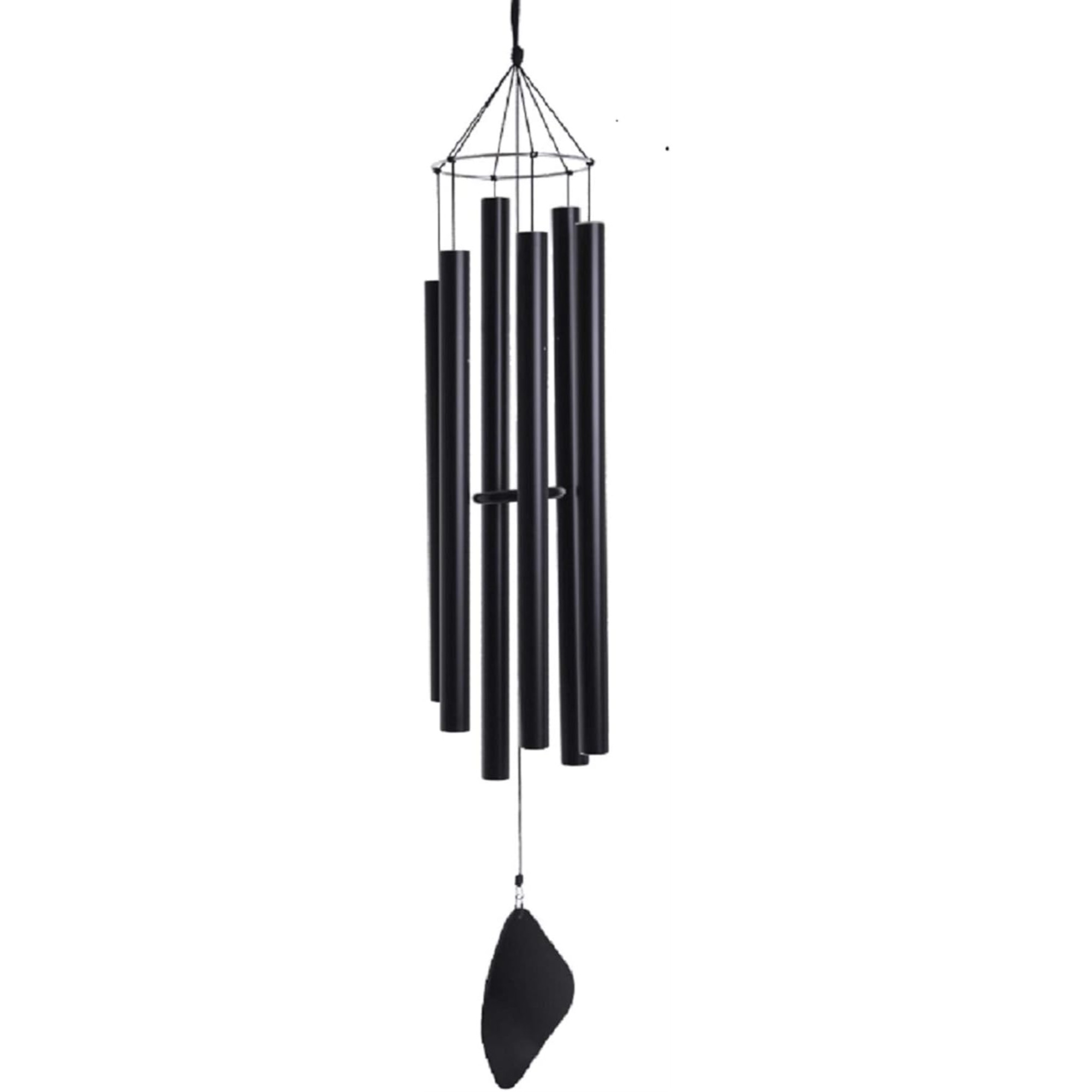 Music of the Spheres Mongolian Tenor, Medium-Large Handcrafted, Precision Tuned, Weather Resistant Unique Outdoor Wind Chime, 60"