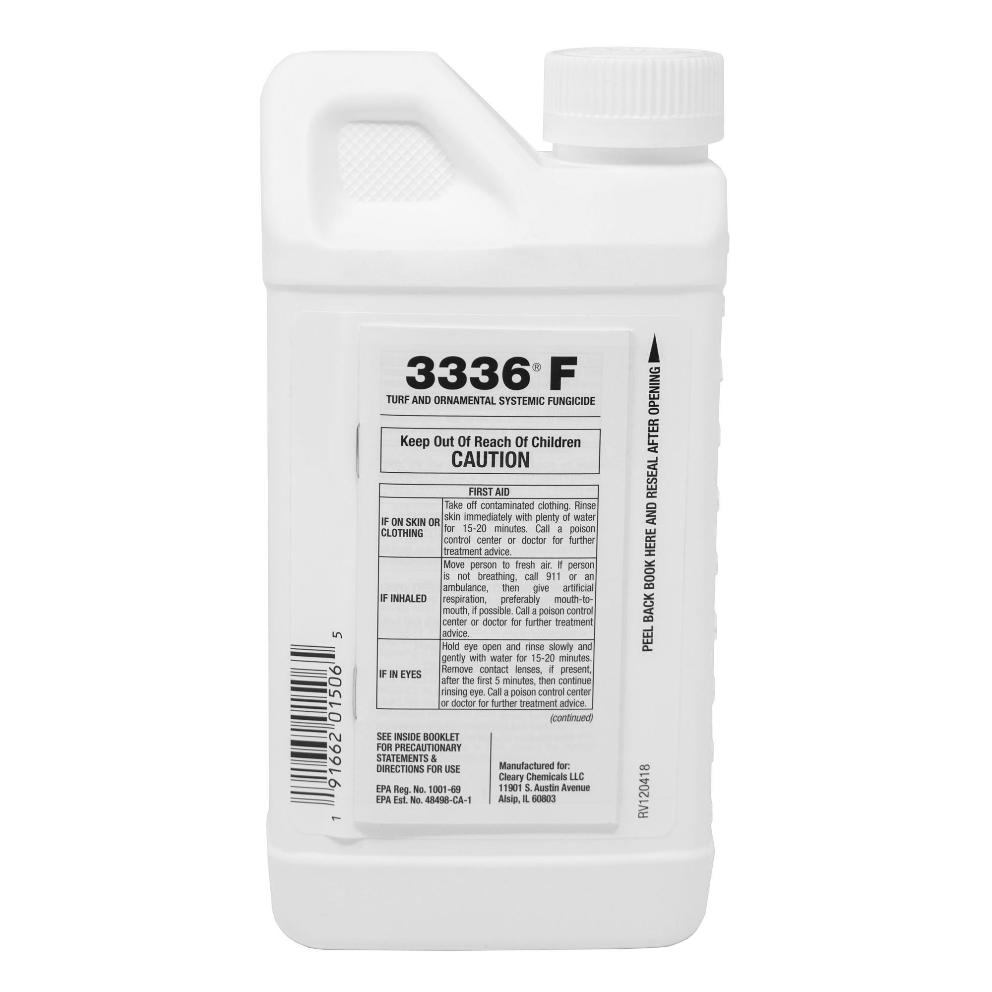 Nufarm 3336F Systemic Fungicide for Gardens and Turf, 1pt (Not For Sale in CT)