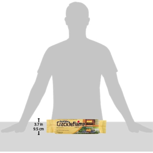 Duraflame 4.5lb Crackleflame Firelogs — Indoor & Outdoor, Crackling Sound, Fast-Lighting (Pack of 4)