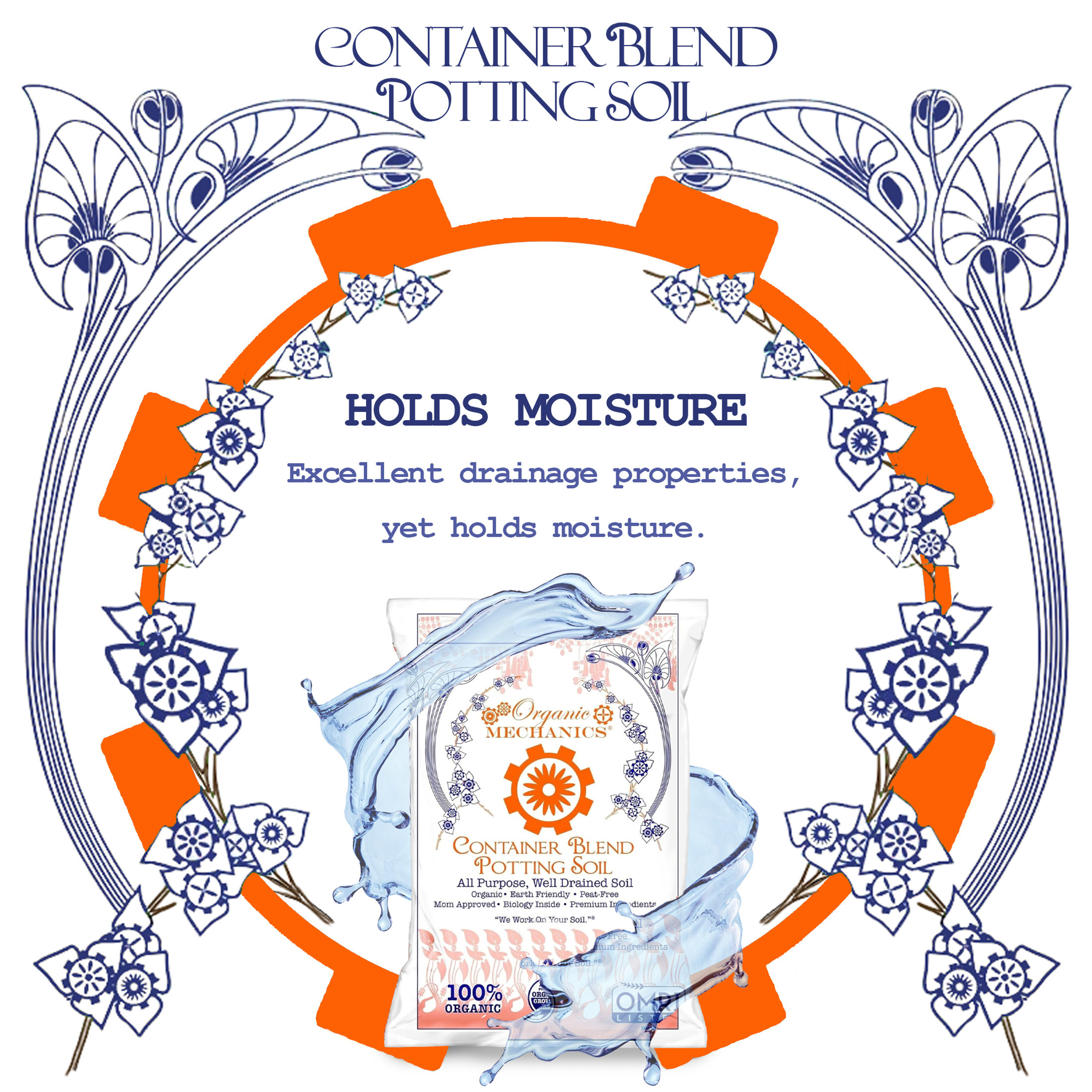 Organic Mechanics All Purpose Peat Free Container Blend Potting Soil