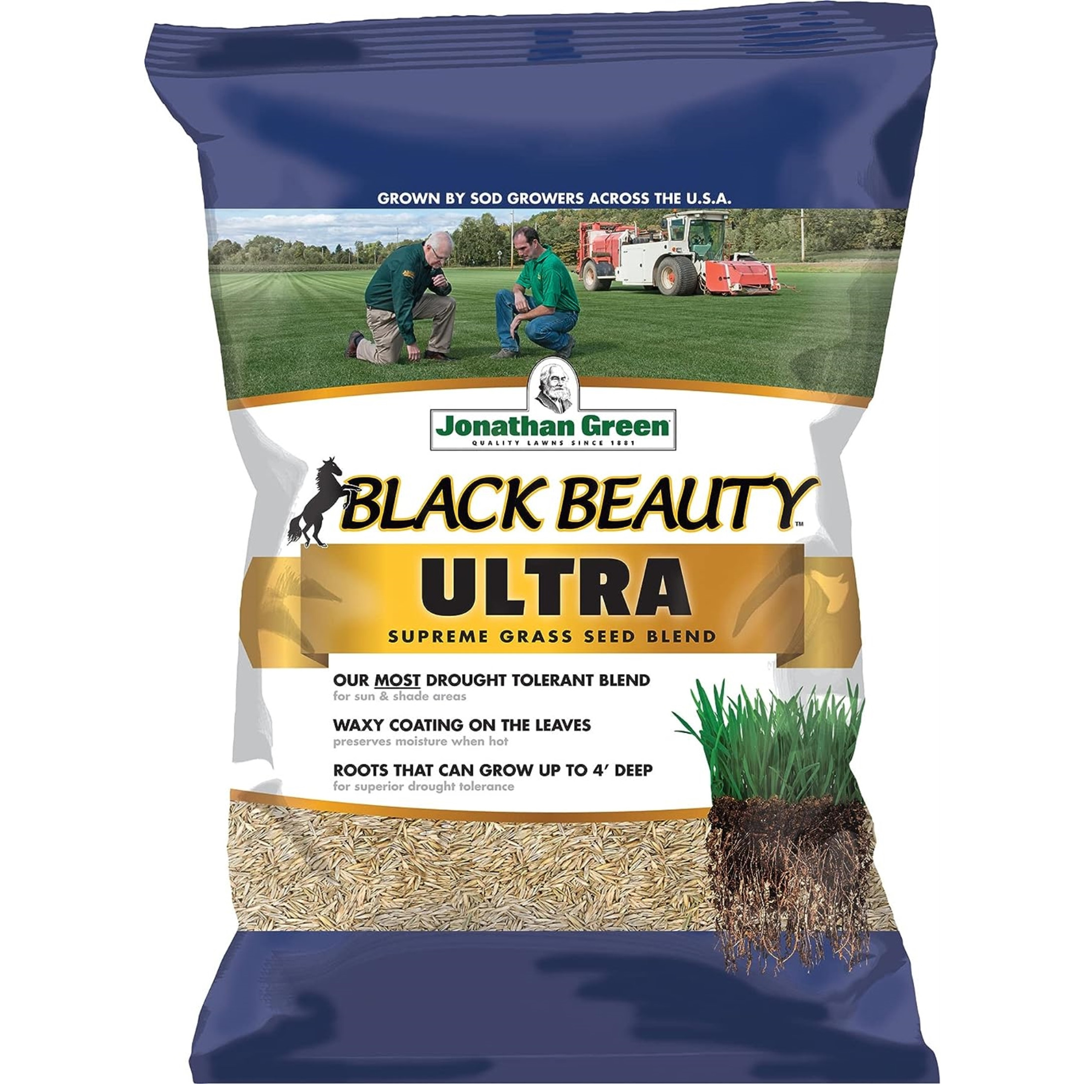 Jonathan Green Grass Seed & Fertilizer Bundle for Acidic Soil - 15,000 sq ft