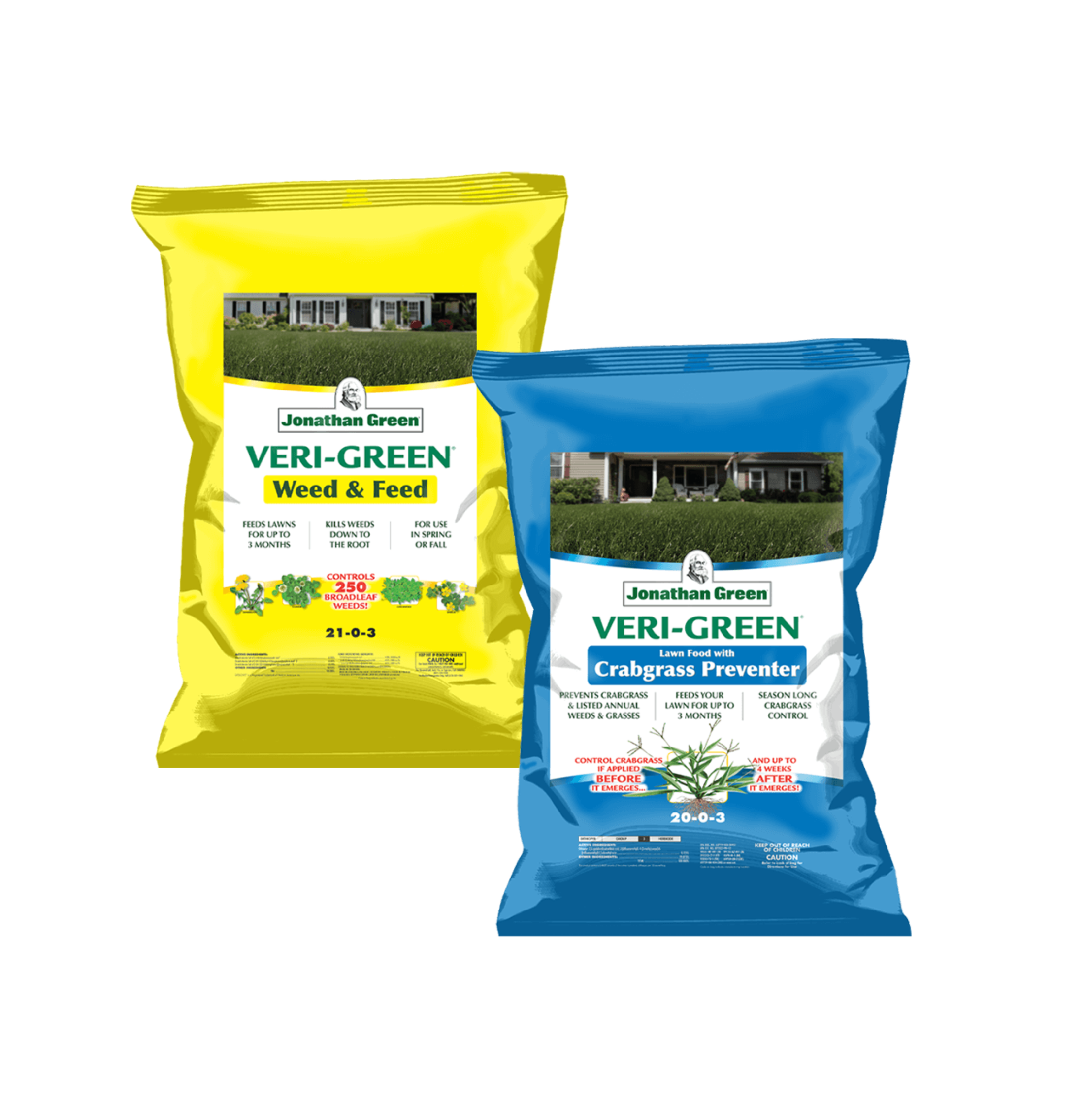 Jonathan Green Lawn Fertilizer and Weed Control Bundle - 15,000 sq ft