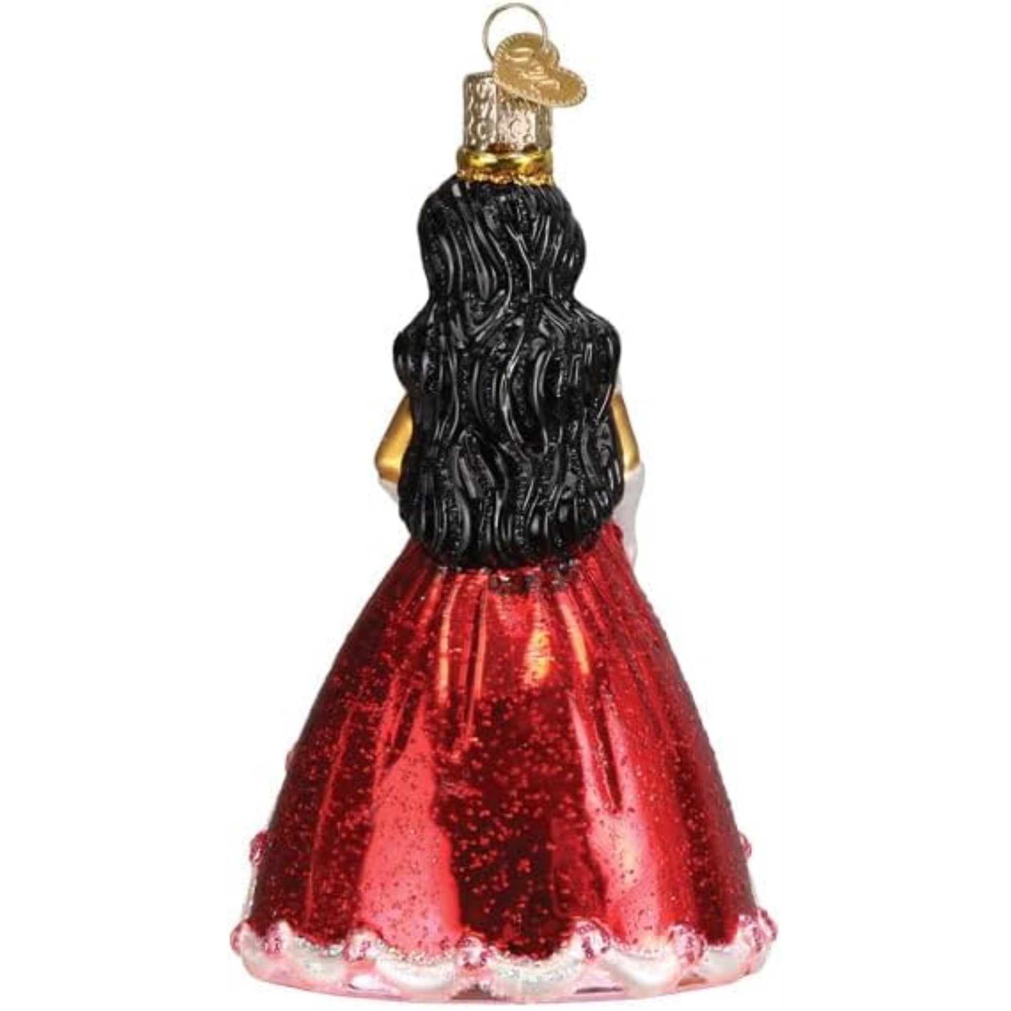 Old World Christmas Blown Glass Ornament for Christmas Tree, La Quinceanera