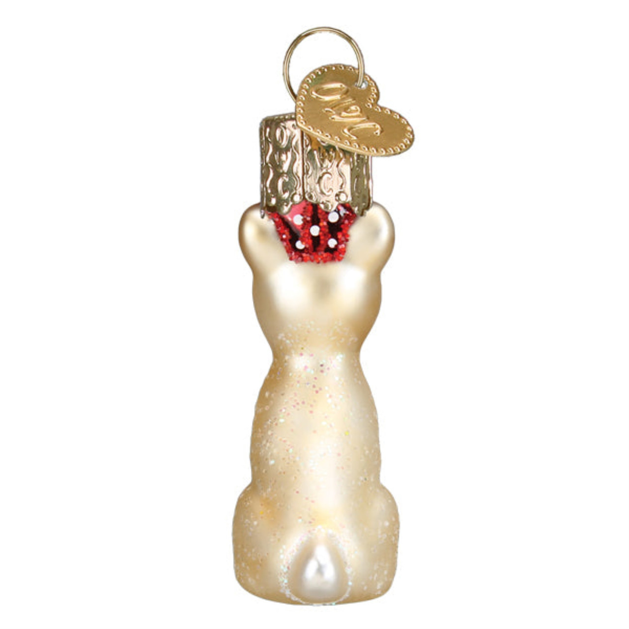 Old World Christmas Blown Glass Ornament for Christmas Tree, Mini Clarice (with OWC Gift Box)