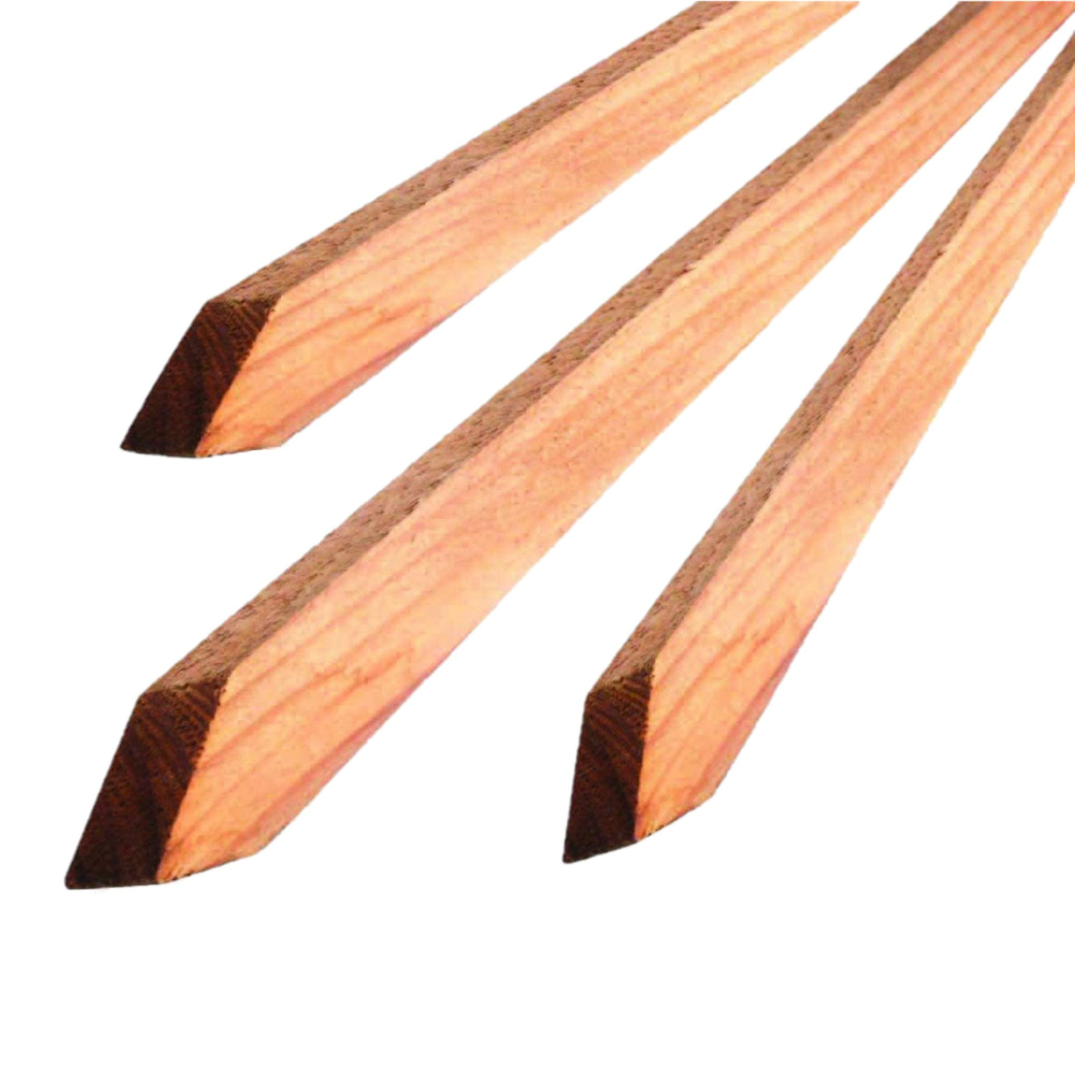 Bond Hardwood Stakes for Plant Support, Natural Wood, 5ft (Pack of 6) Bond Hardwood Stakes for Plant Support, Natural Wood, 5ft (Pack of 6)
