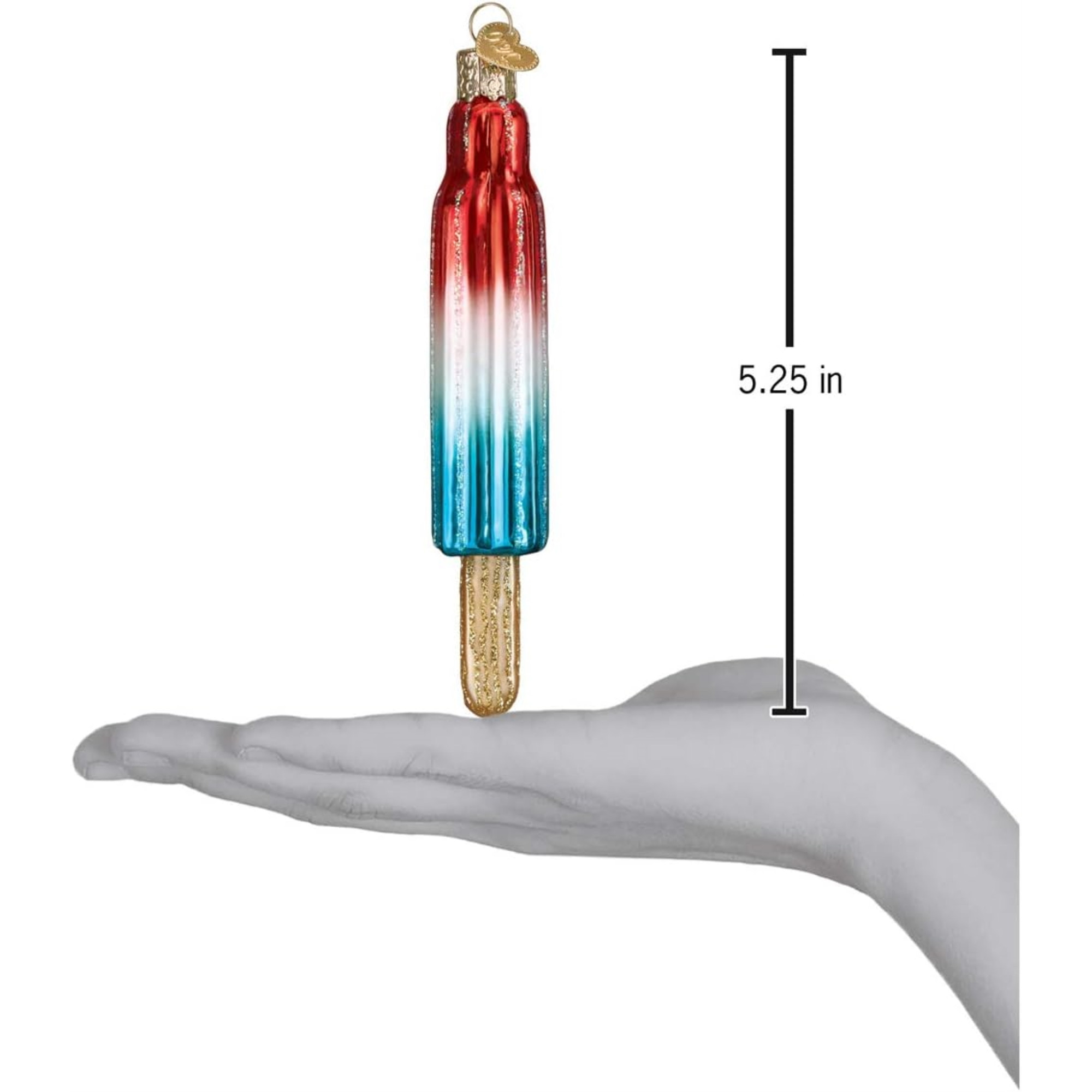 Old World Christmas Blown Glass Ornament for Christmas Tree, Ice Pop