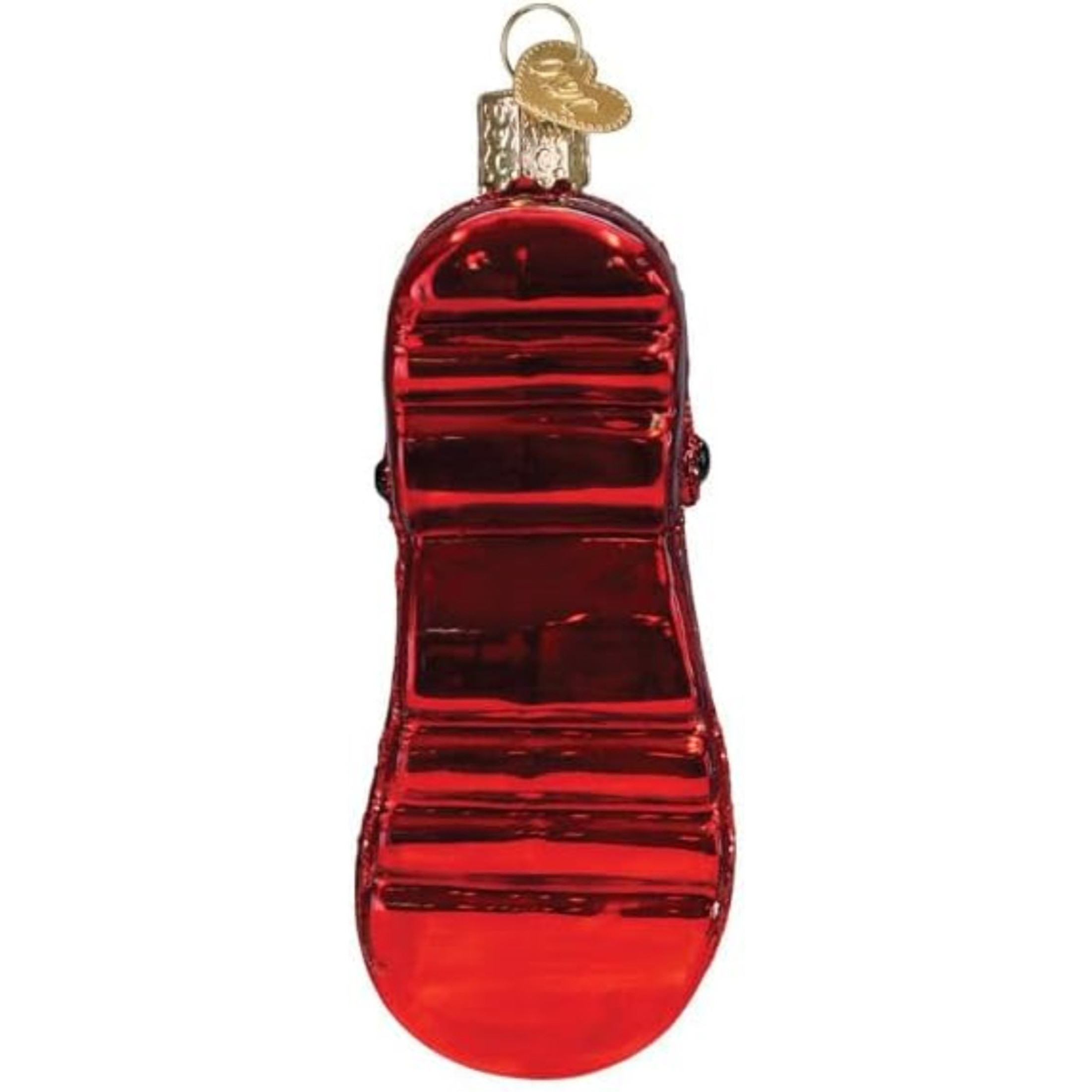 Old World Christmas Blown Glass Ornament for Christmas Tree, Rubber Clog (with OWC Gift Box)