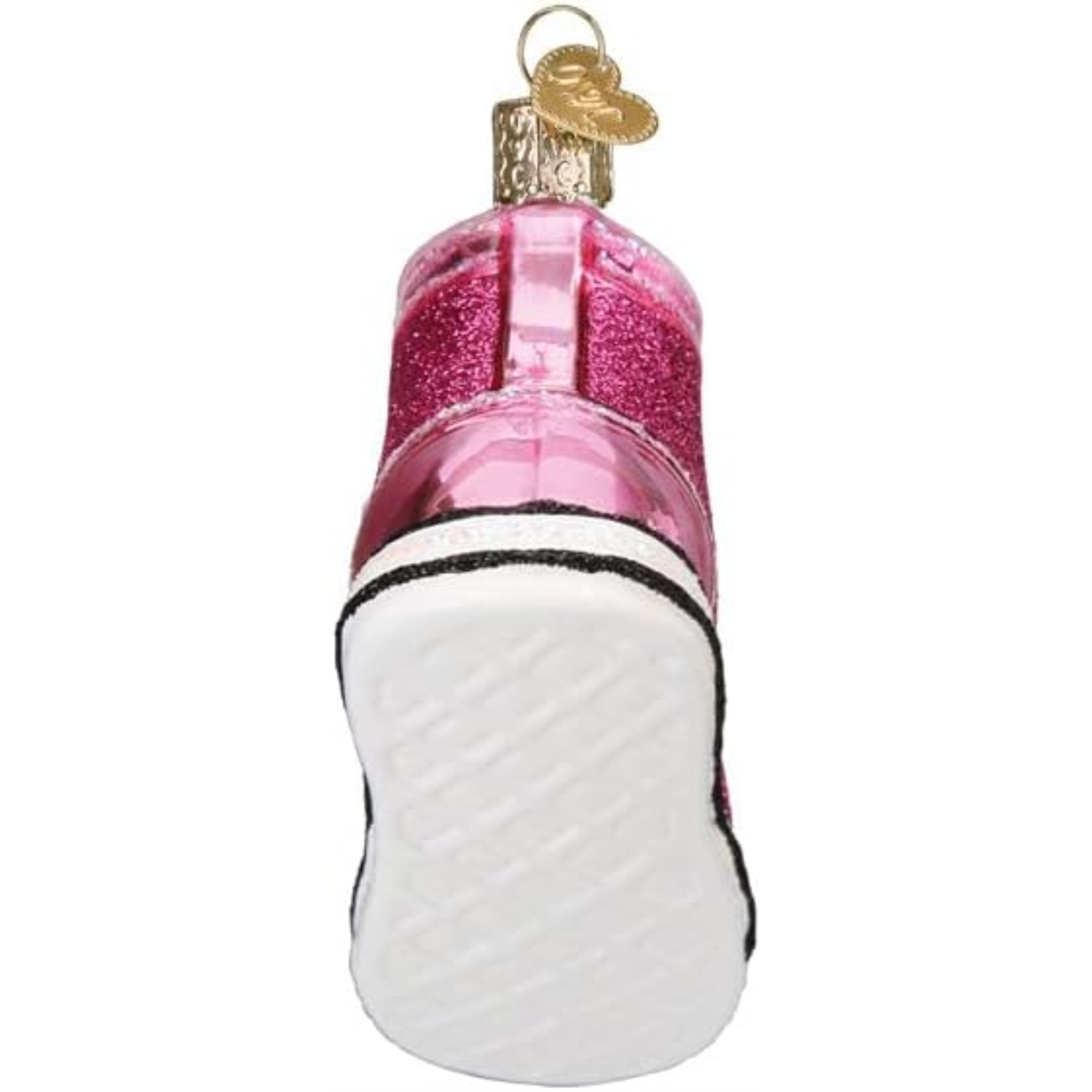 Old World Christmas Blown Glass Ornament for Christmas Tree, Fashion Sneaker