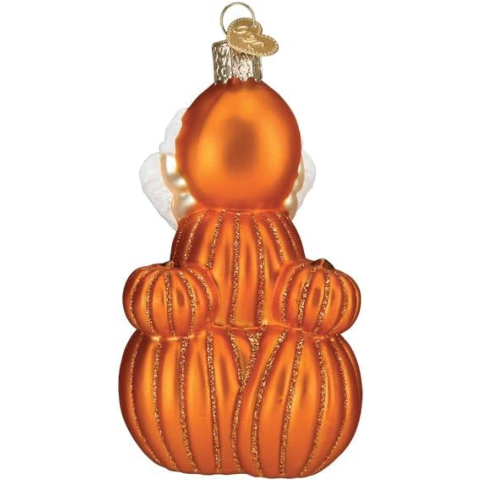 Old World Christmas Blown Glass Ornament for Christmas Tree, M&M'S Orange Autumn