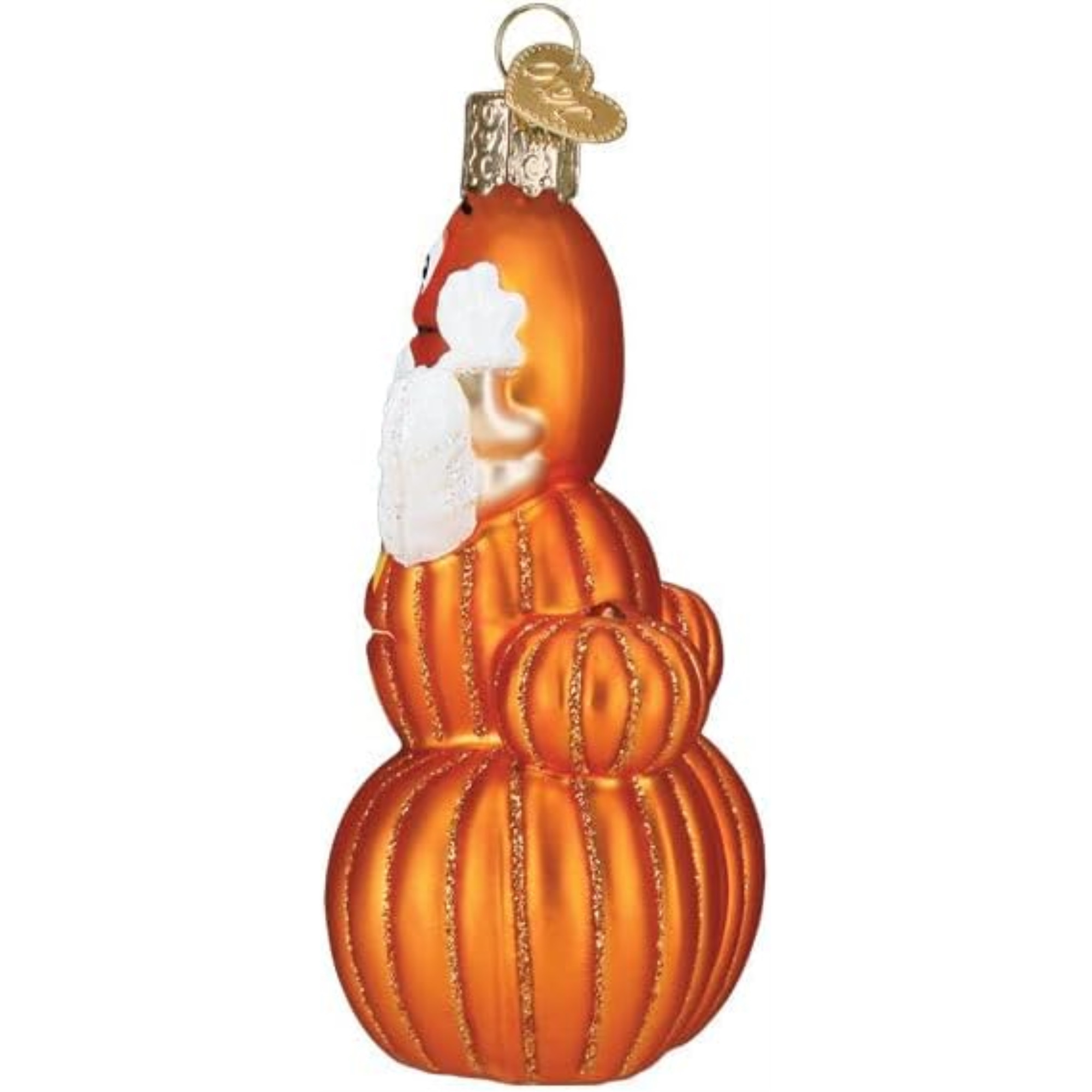 Old World Christmas Blown Glass Ornament for Christmas Tree, M&M'S Orange Autumn