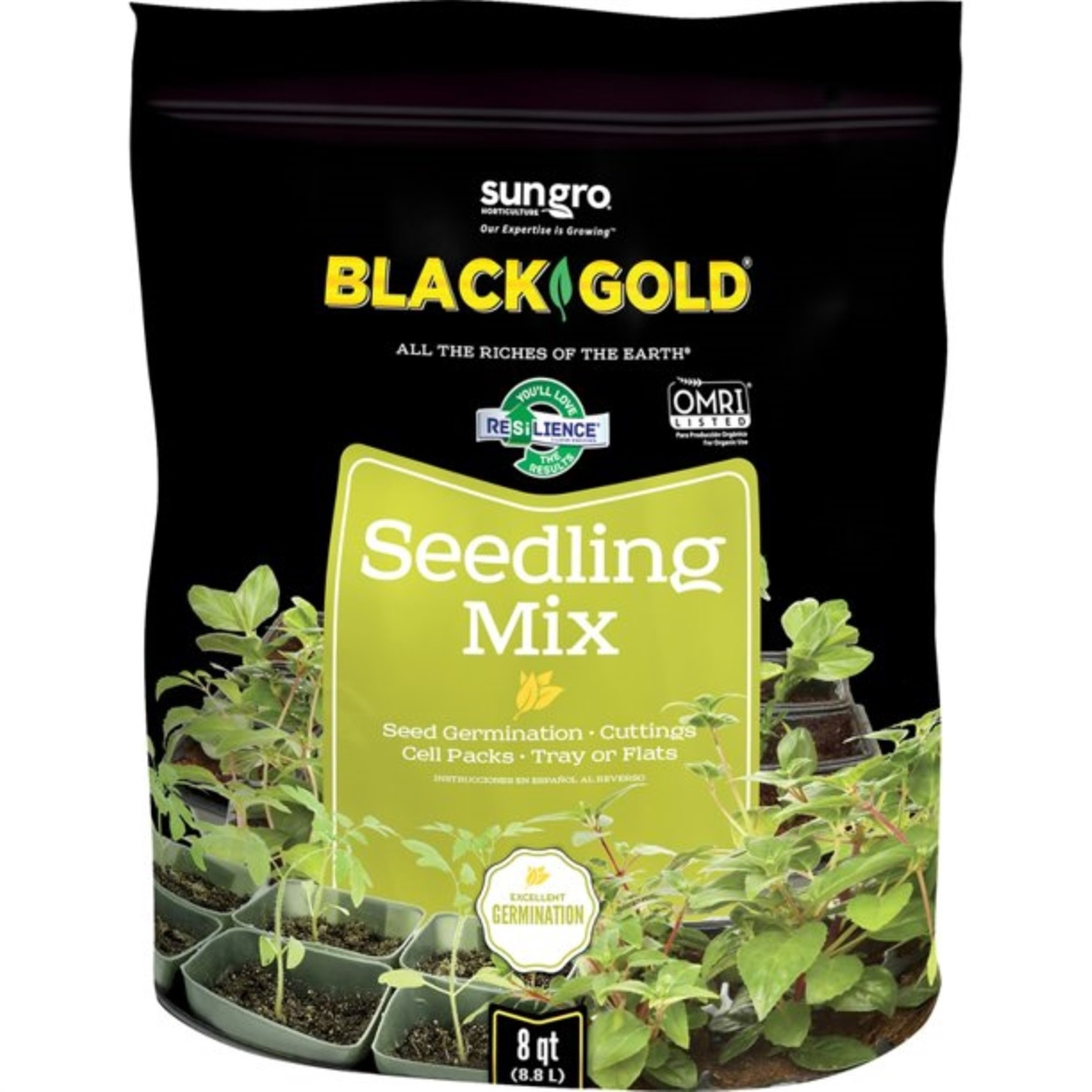 Sun Gro Horticulture Black Gold Natural & Organic Seedling Mix