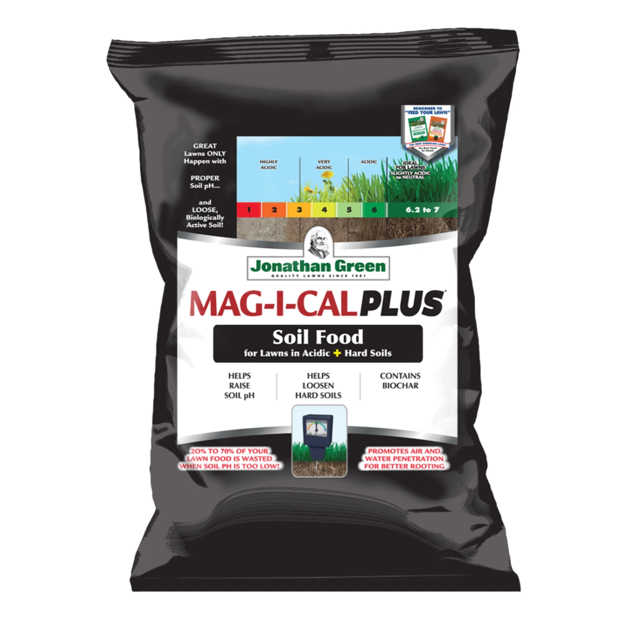 Jonathan Green MAG-I-CAL PLUS Soil Food for Lawns in Acidic + Hard Soils