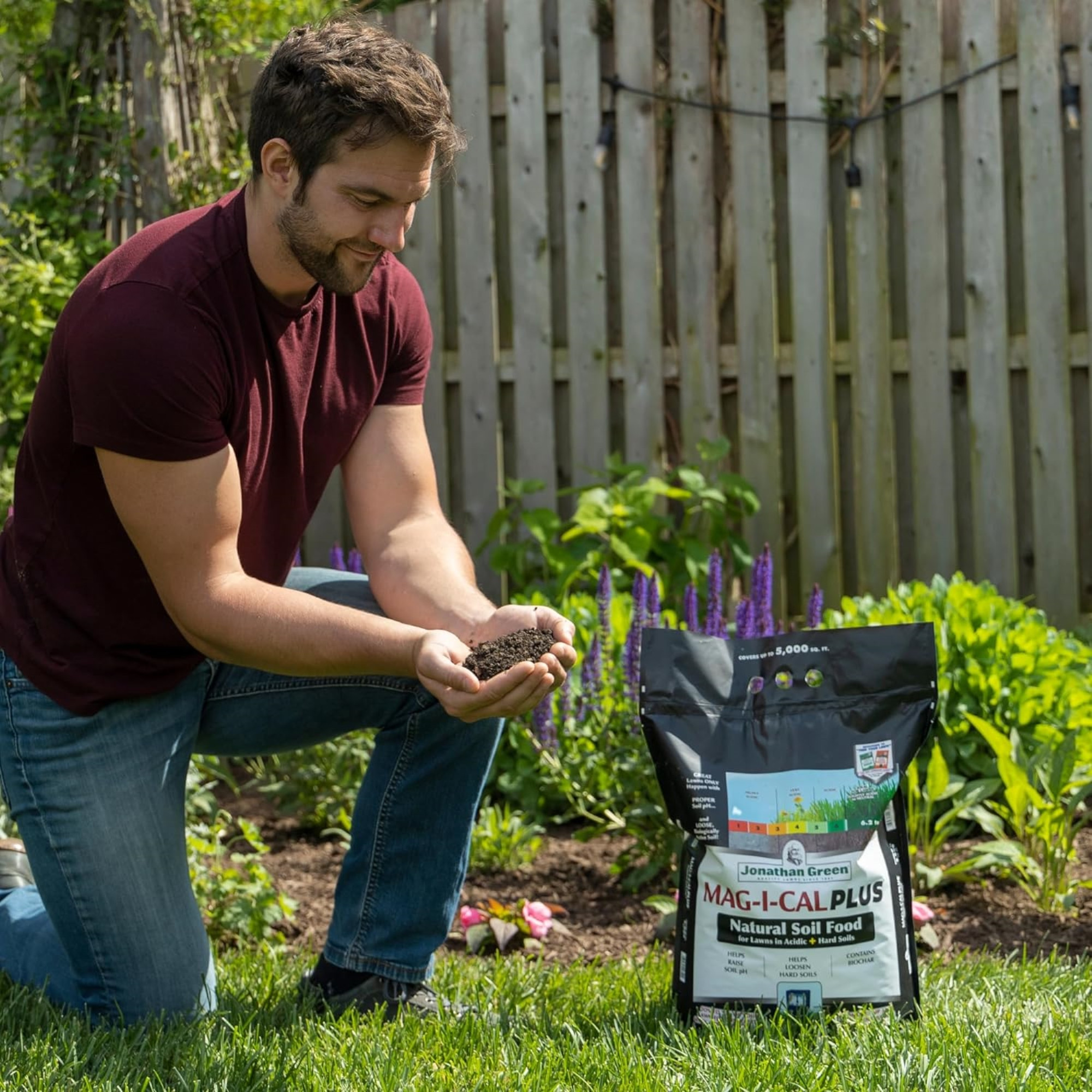 Jonathan Green MAG-I-CAL PLUS Soil Food for Lawns in Acidic + Hard Soils