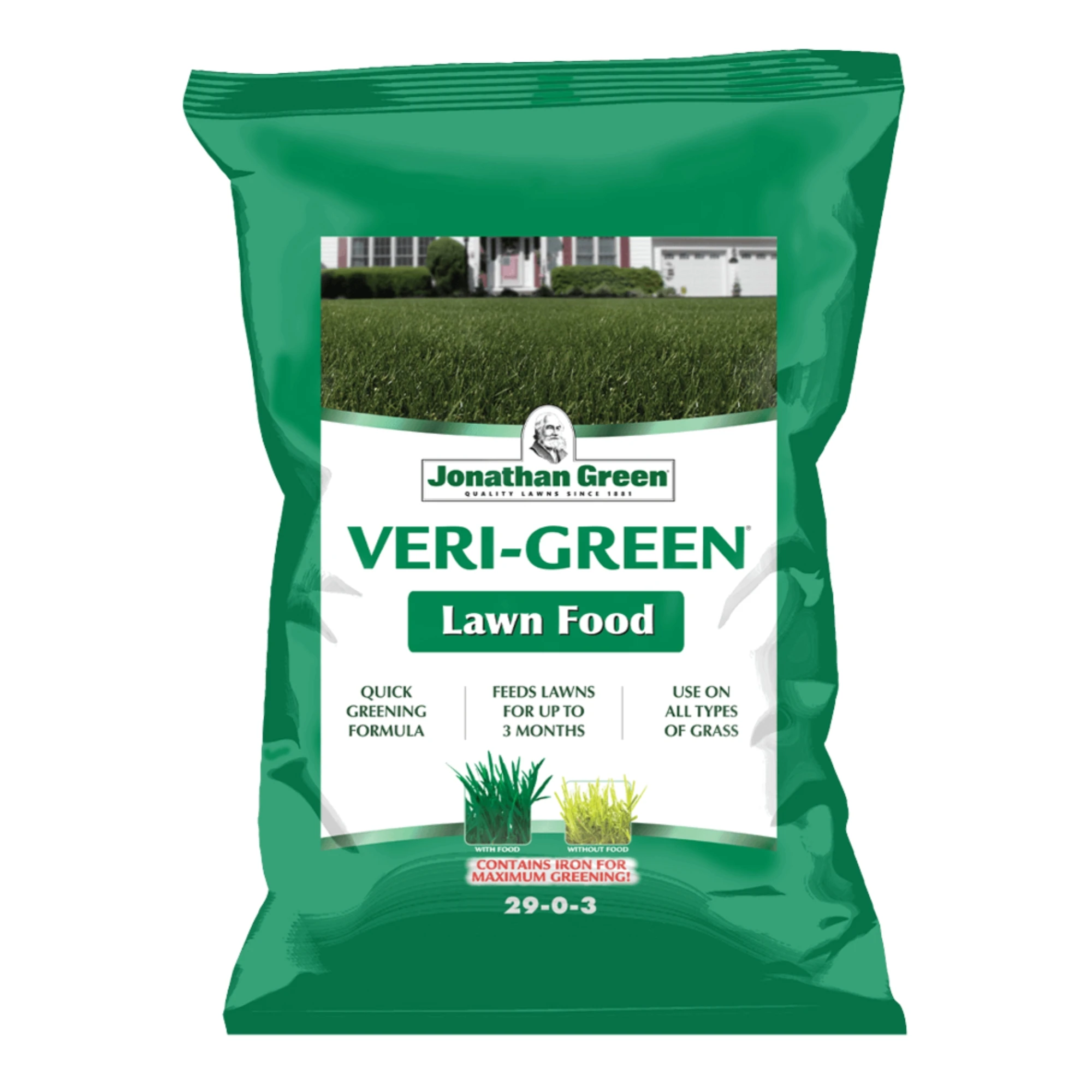 Jonathan Green VERI-GREEN 29-0-3 Slow-Release Lawn Food