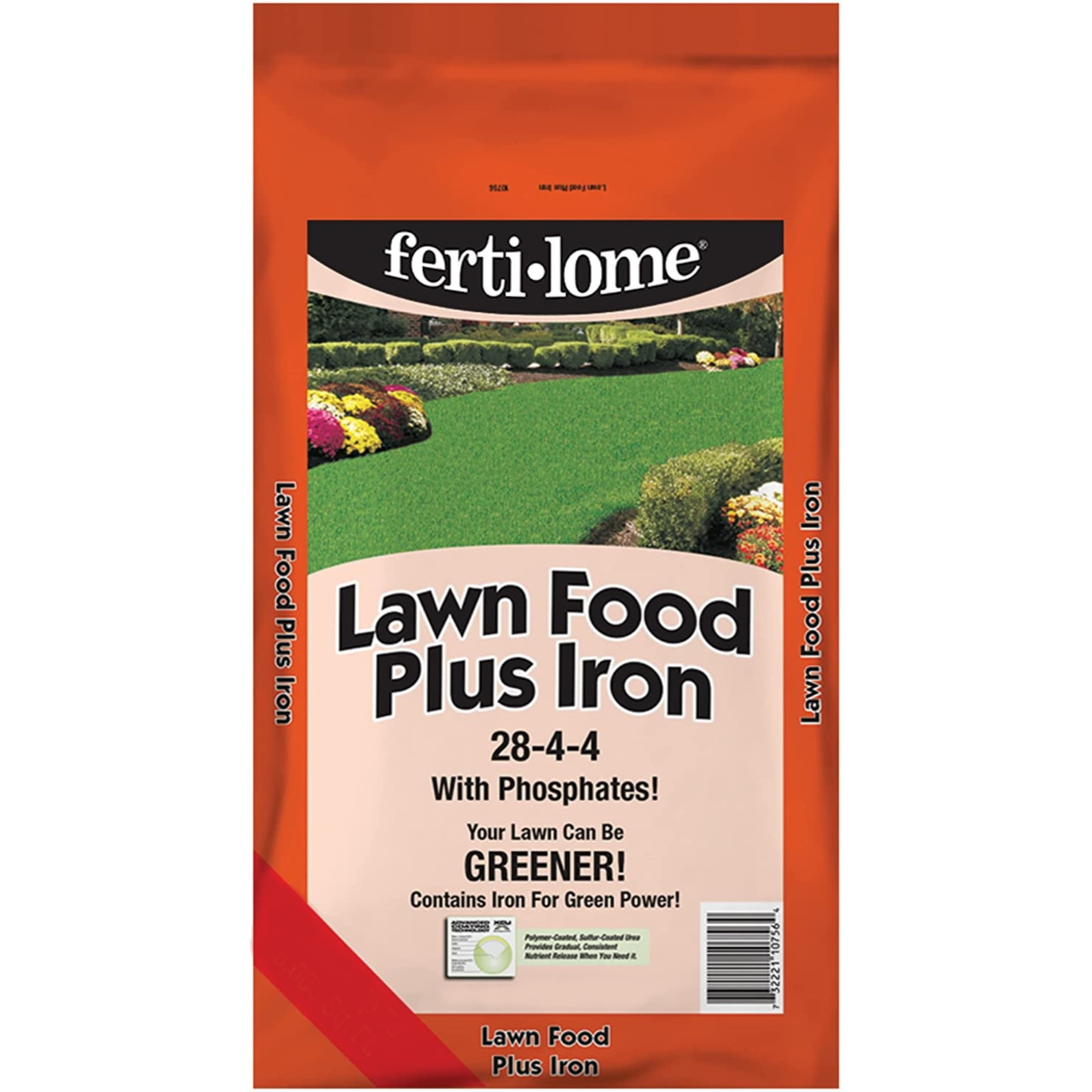 VPG Fertilome Lawn Food Plus Iron w/ Phosphates, 28-4-4