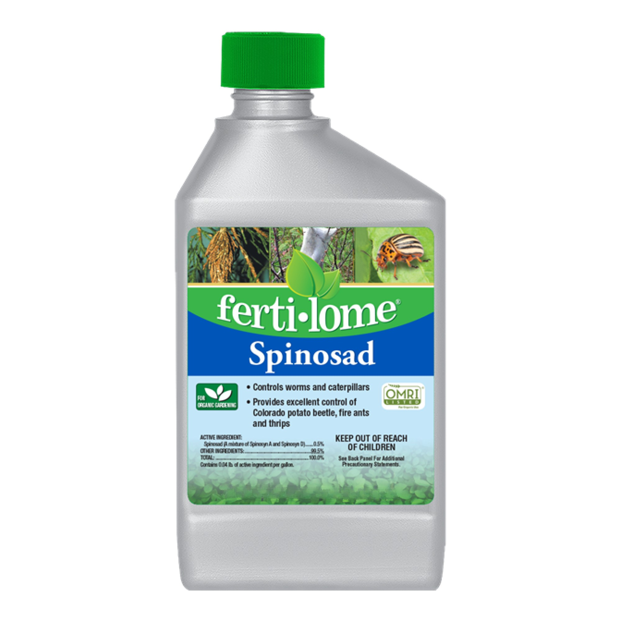 Fertilome Spinosad Insect Control Liquid Concentrate for Lawns and Gardens