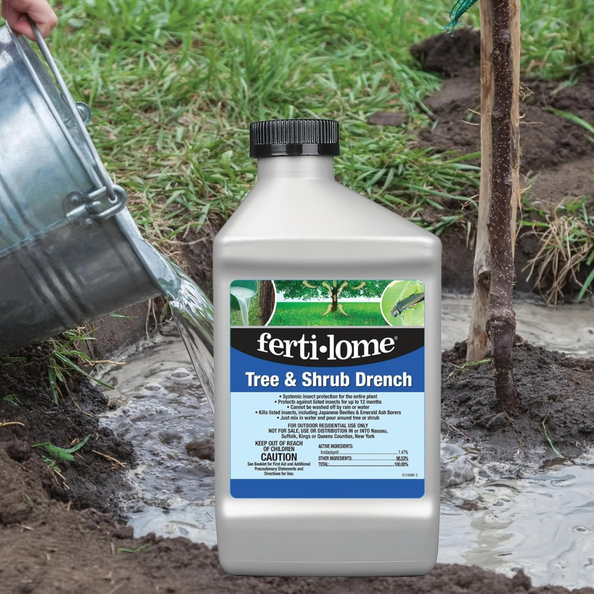 Fertilome Tree & Shrub Drench Systemic Insect Control Liquid Concentrate