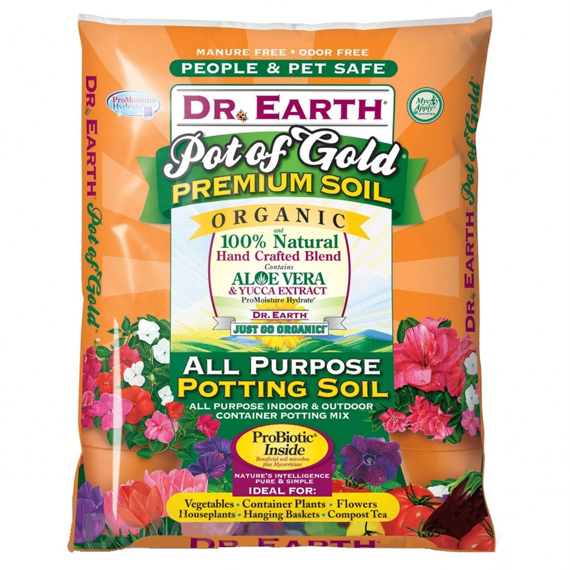 Dr. Earth Pot of Gold Premium All Purpose Potting Soil