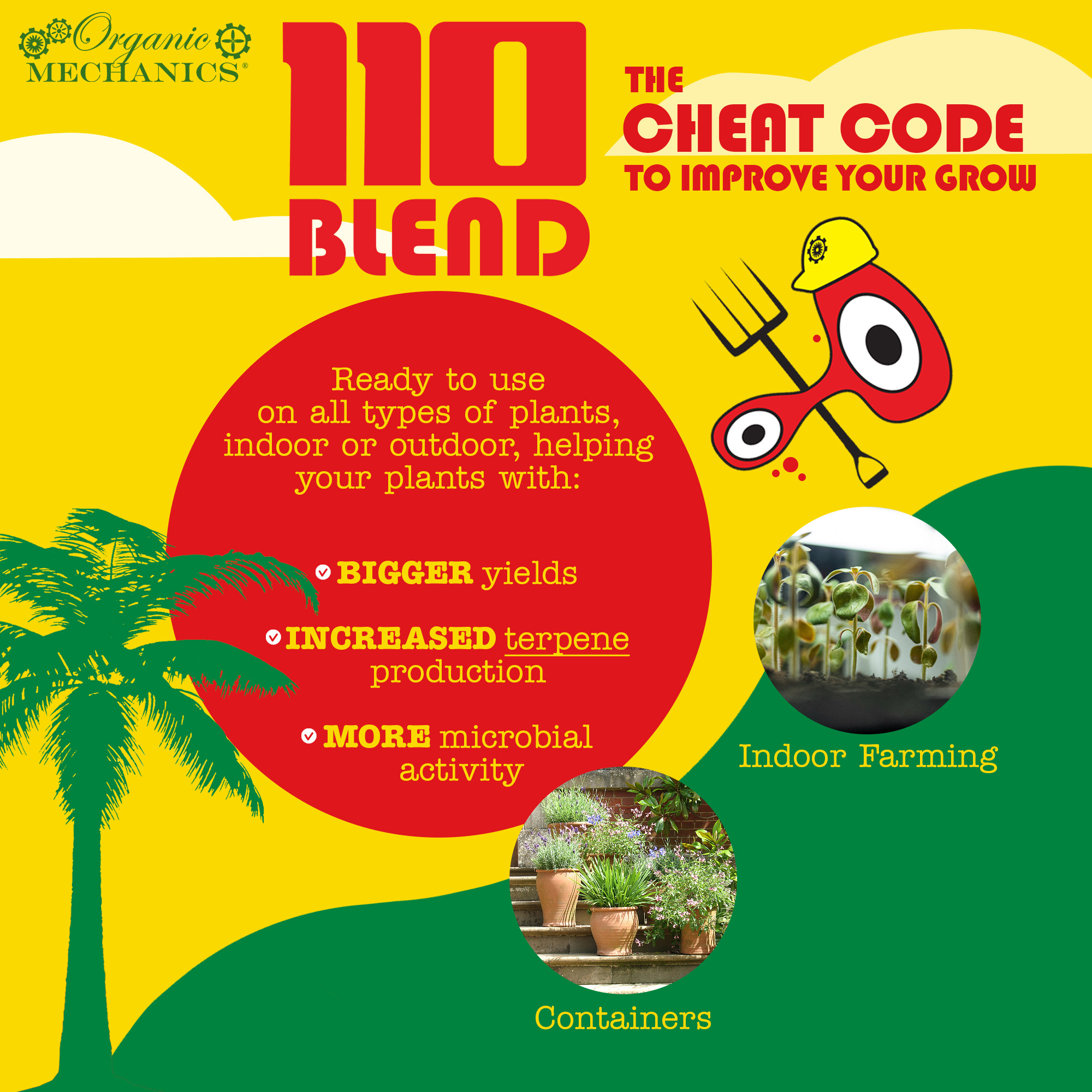 Organic Mechanics 110 Blend Organic Potting Soil, 1.76 cu ft