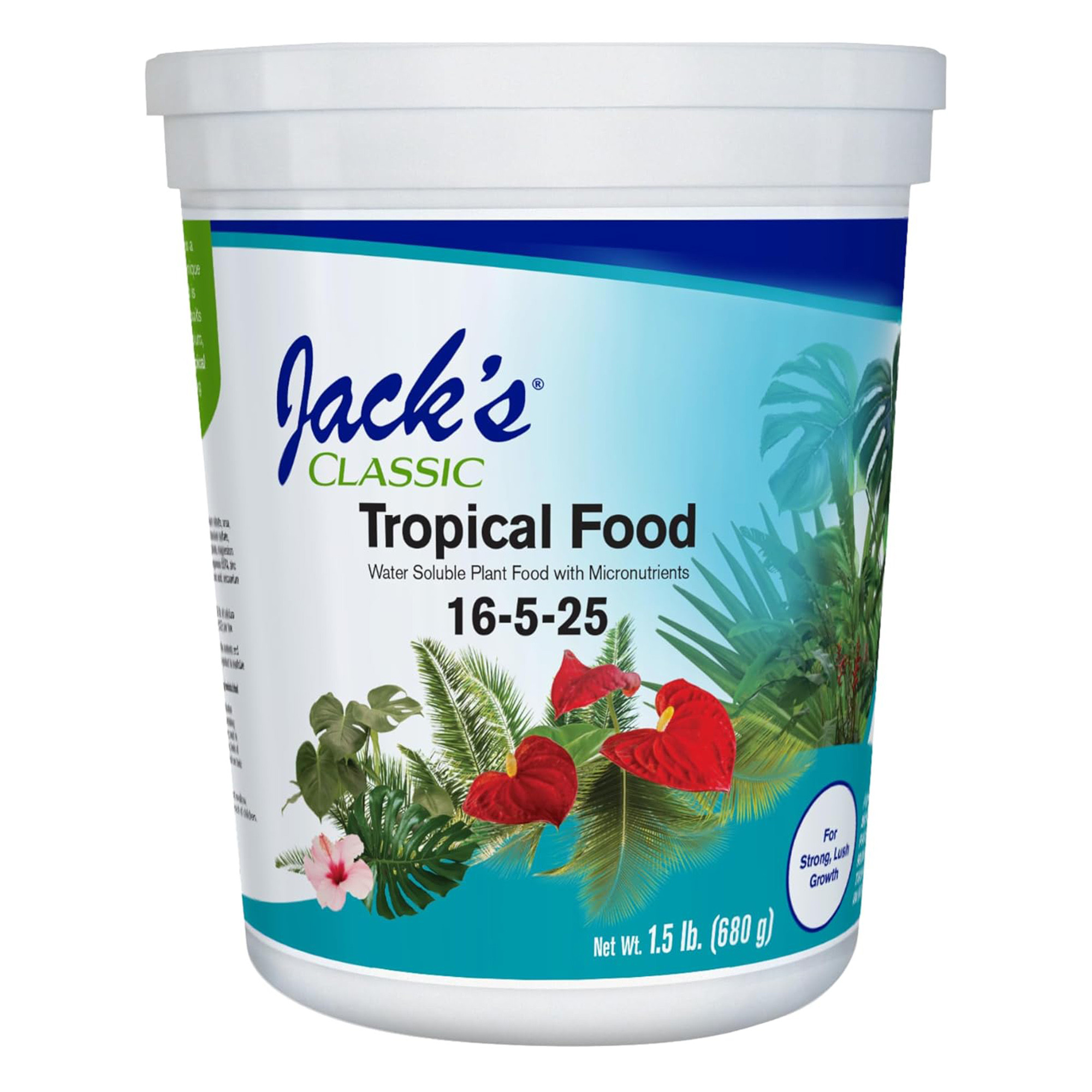 Tropical  英語版 Jack's Classic 16-5-25 Tropical Food Water-Soluble Fertilizer with