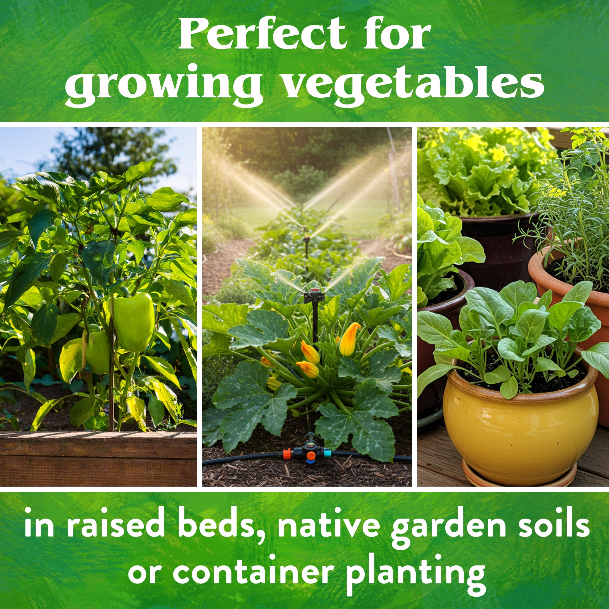 Down To Earth Organic Vegetable Garden 4-4-4 All-Natural Fertilizer