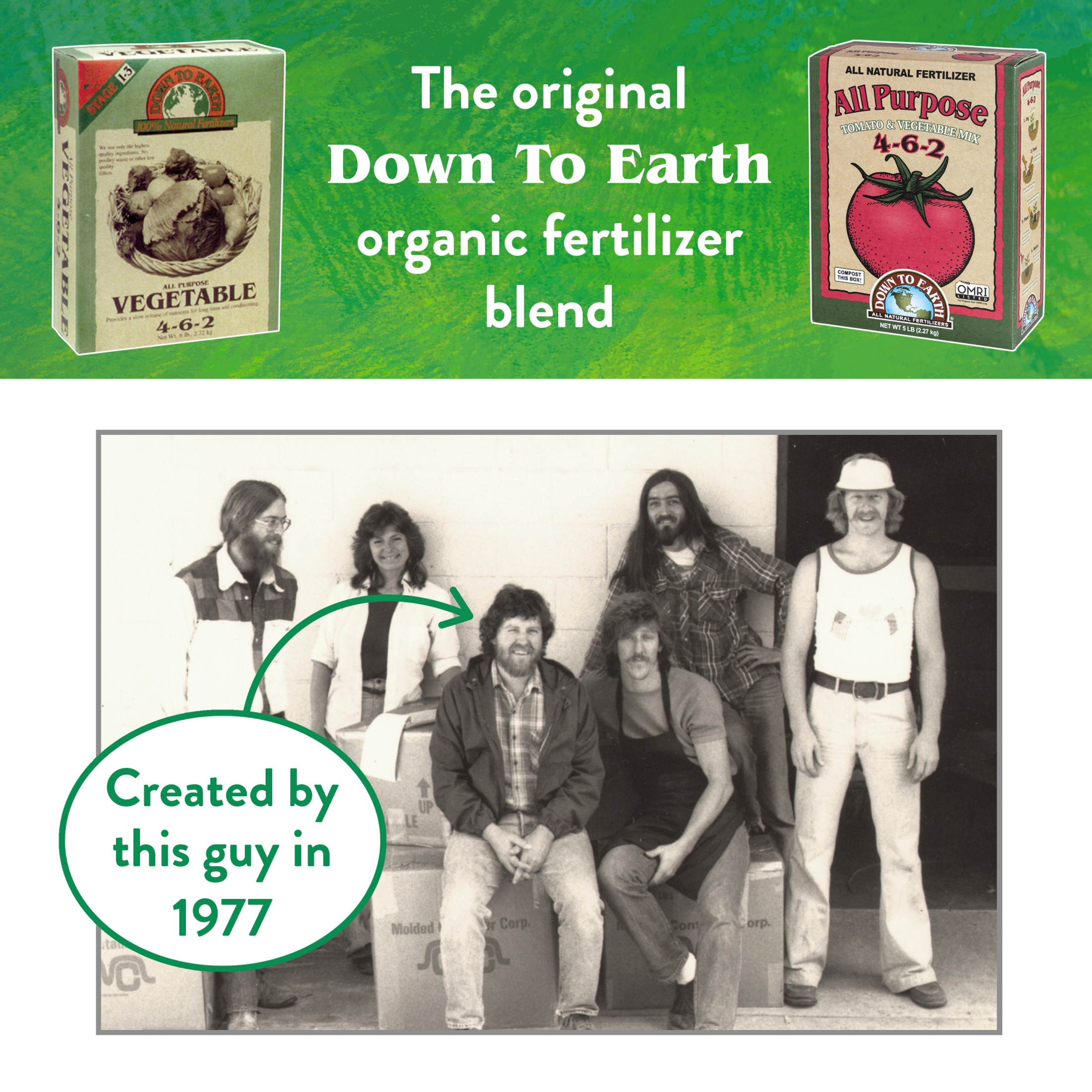 Down To Earth Organic All Purpose 4-6-2 All Natural Fertilizer Mix