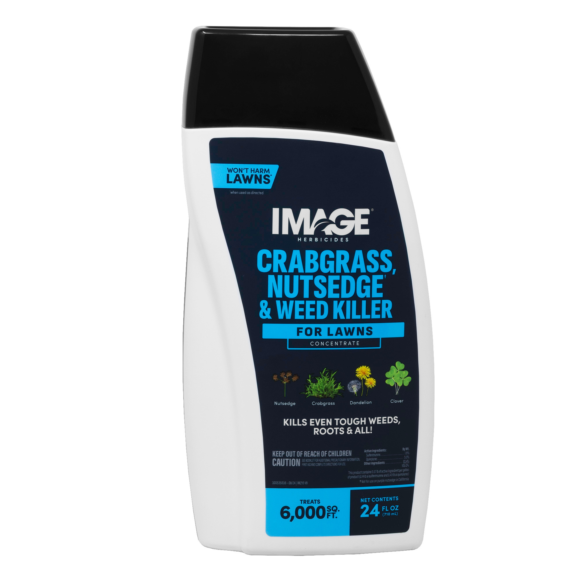 IMAGE Crabgrass, Nutsedge & Weed Killer For Lawns Concentrate, 24oz