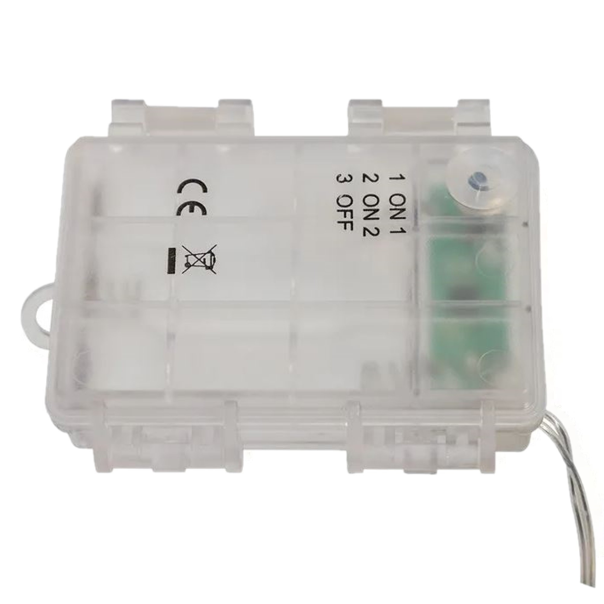 Kurt Adler Battery Operated Lighted Magical Iridescence Holographic Tabletop Christmas Tree, 15in