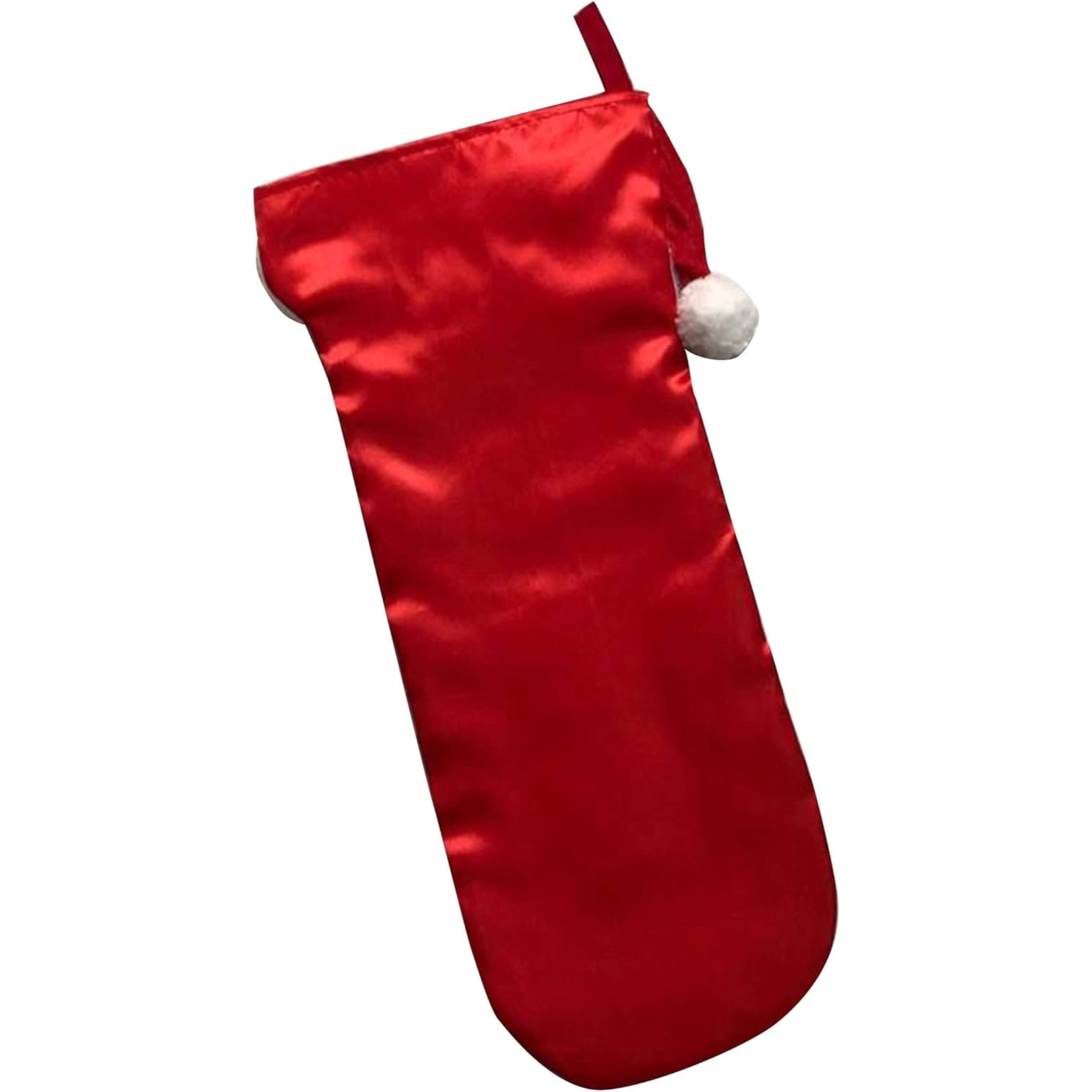 Kurt Adler Pickle Rick and Morty with Santa Hat Christmas Stocking, 19in Kurt Adler Pickle Rick and Morty with Santa Hat Christmas Stocking, 19in