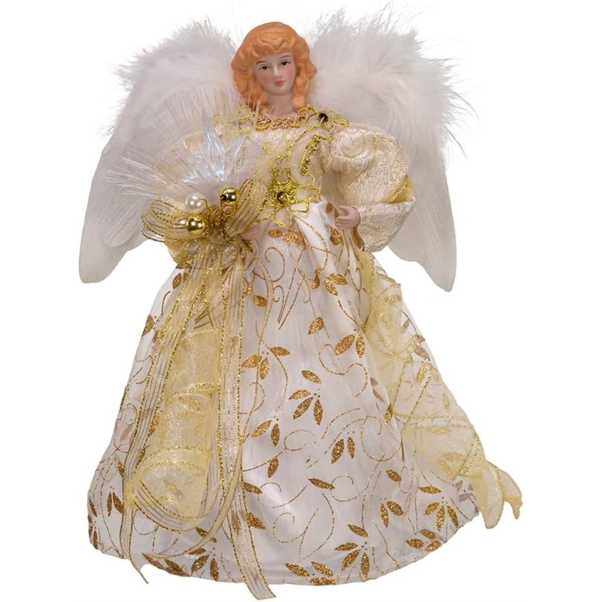 Kurt Adler Battery-Operated Color Changing Fiber Optic Treetop