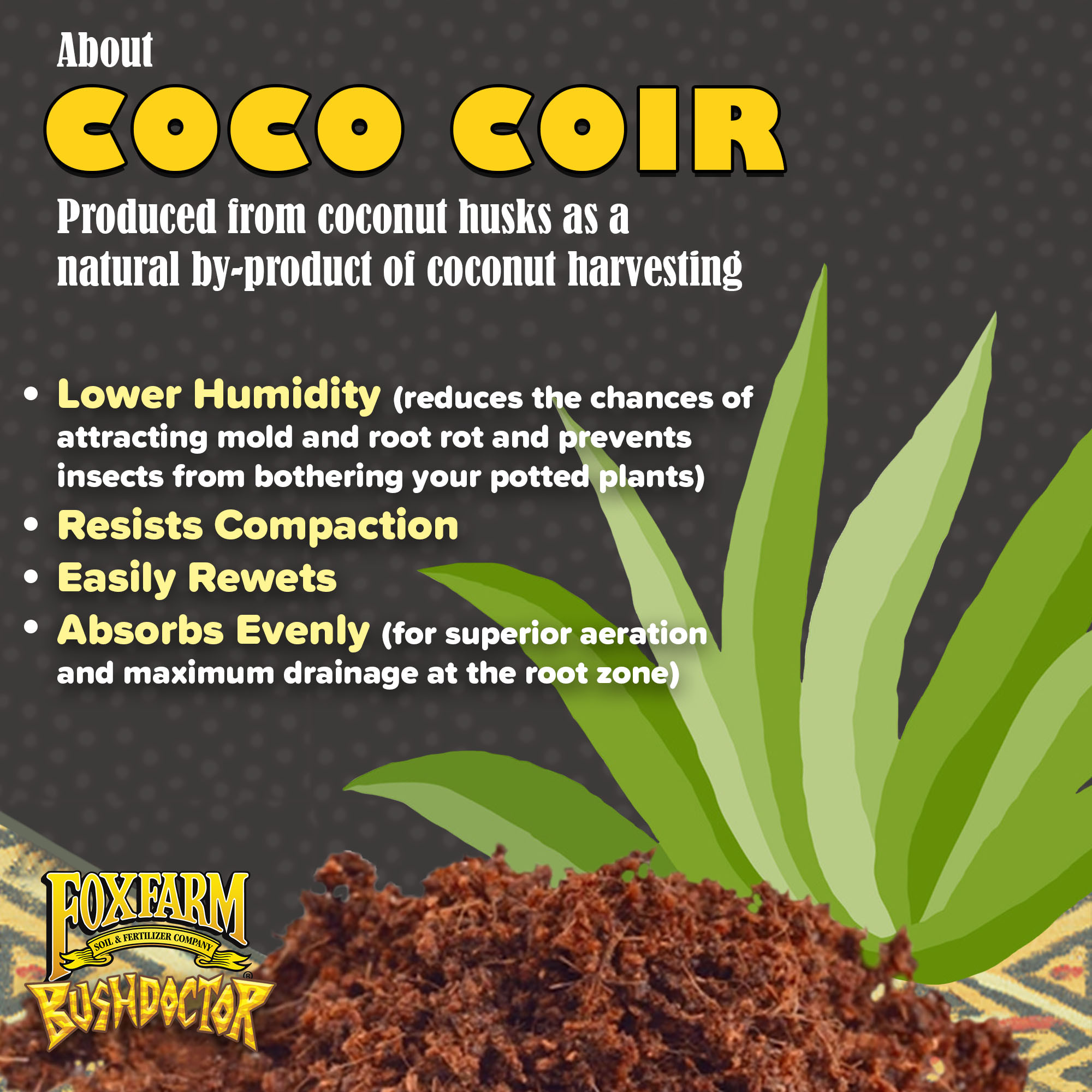 coco FoxFarm BushDoctor Coco Loco Potting Mix - Esbenshades