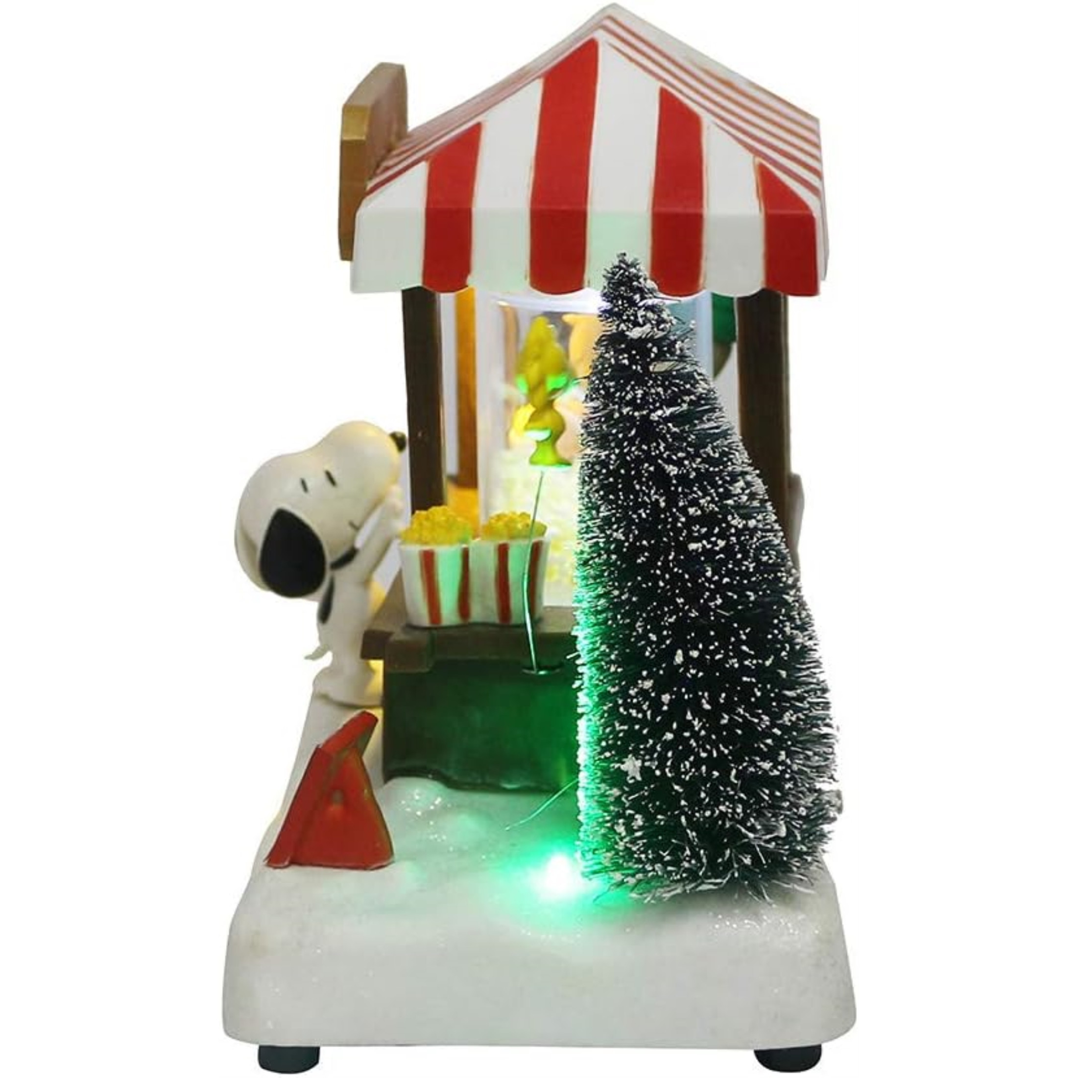 Kurt Adler Battery Operated Peanuts Musical Christmas Table Piece, 7in