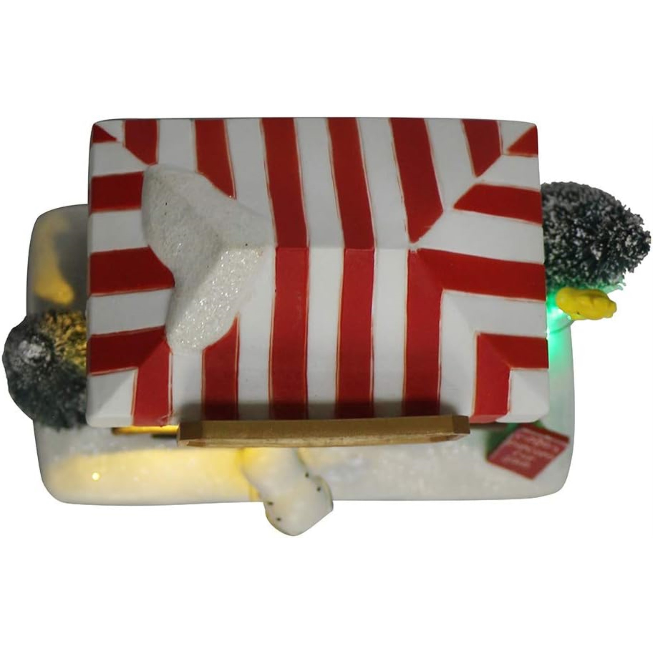 Kurt Adler Battery Operated Peanuts Musical Christmas Table Piece, 7in