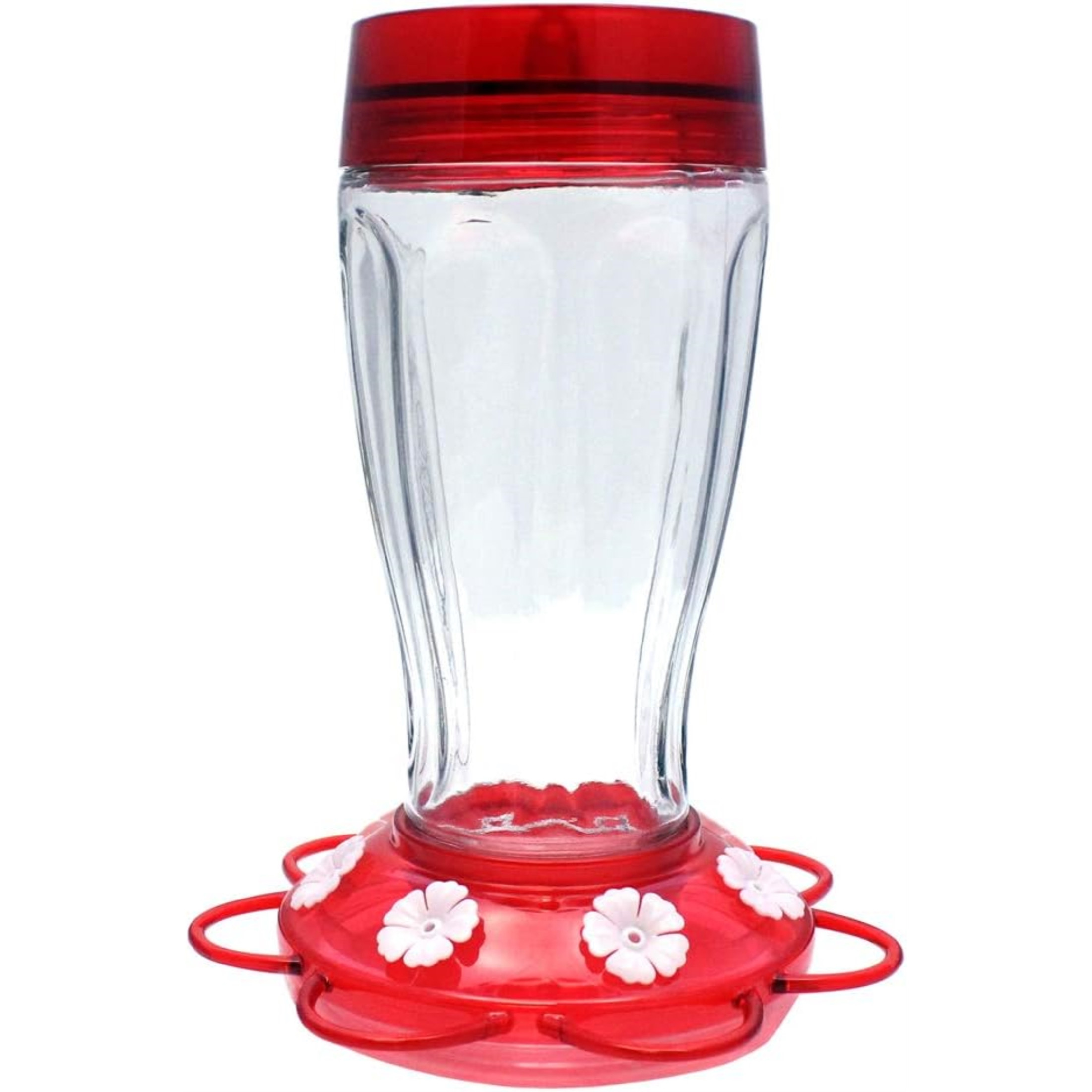 More Birds Bird Health+ Big Gulp Hummingbird Feeder, Red, 40 Ounces