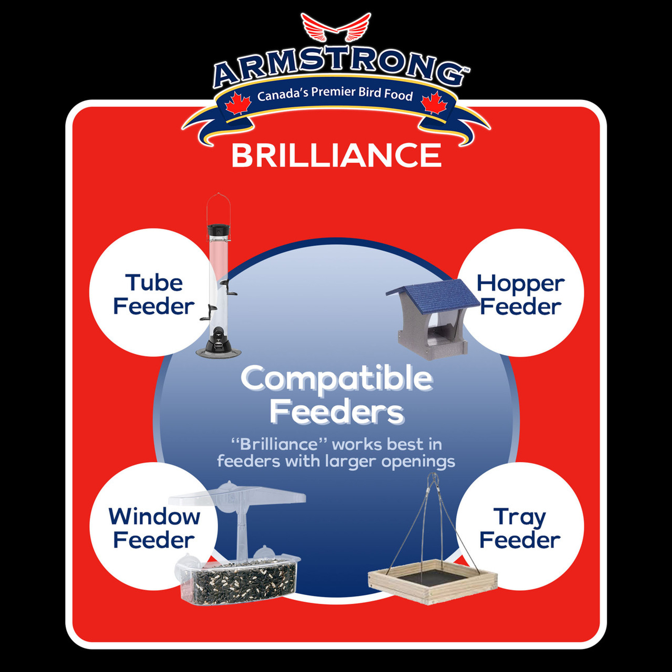 Armstrong Wild Bird Food Royal Jubilee Brilliance Bird Seed Blend For Northern Cardinals