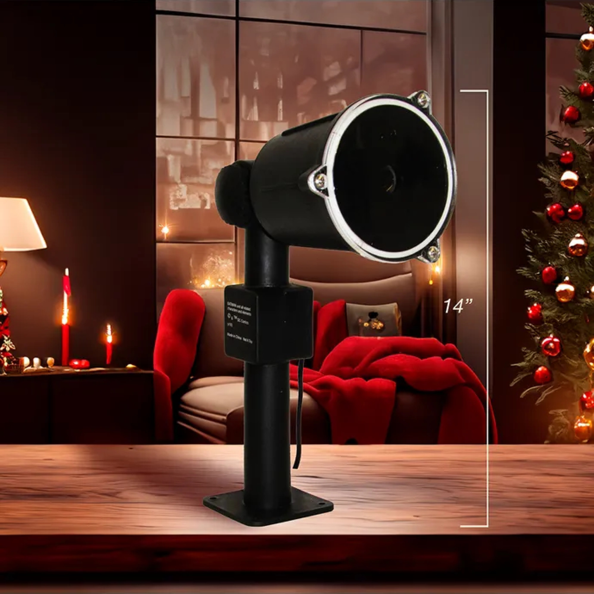 Kurt Adler Batman LED Bat Signal Projector for Indoor or Outdoor