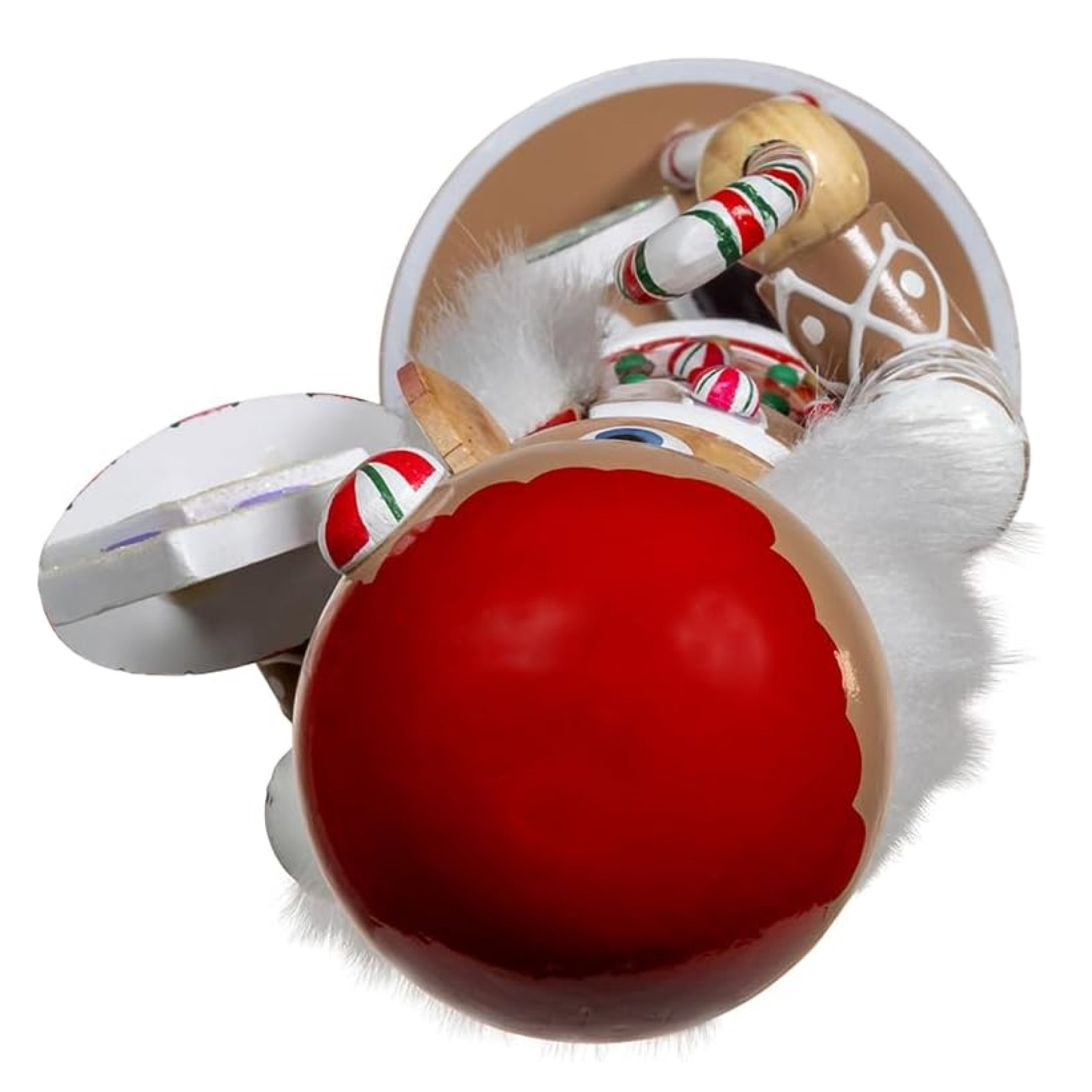 Kurt Adler Wooden Hollywood Nutcracker Collection, Gingerbread, 12in