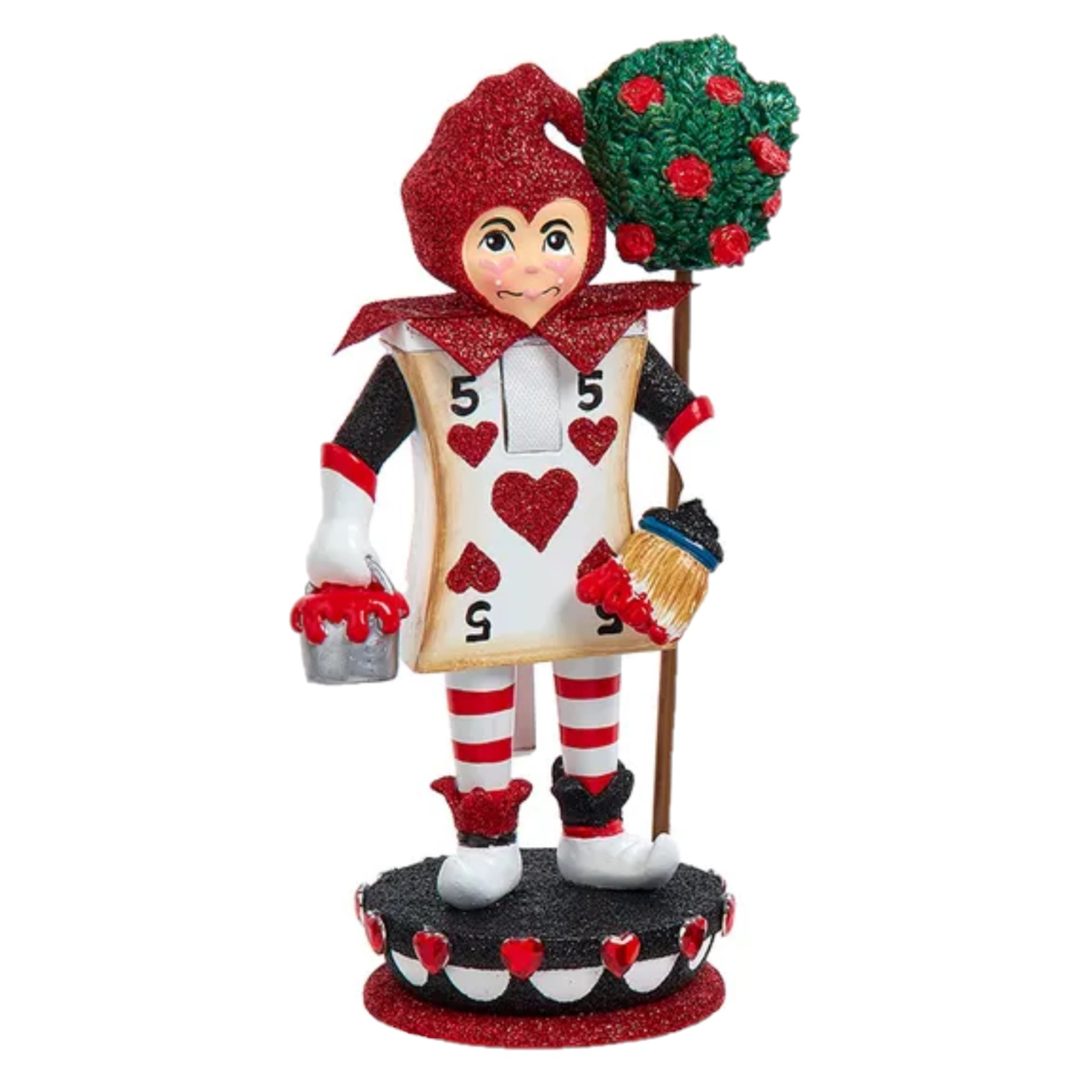 Kurt Adler Hollywood Nutcracker Collection, Assorted Card Soldiers (Pack of 2) Kurt Adler Hollywood Nutcracker Collection, Assorted Card Soldiers (Pack of 2)