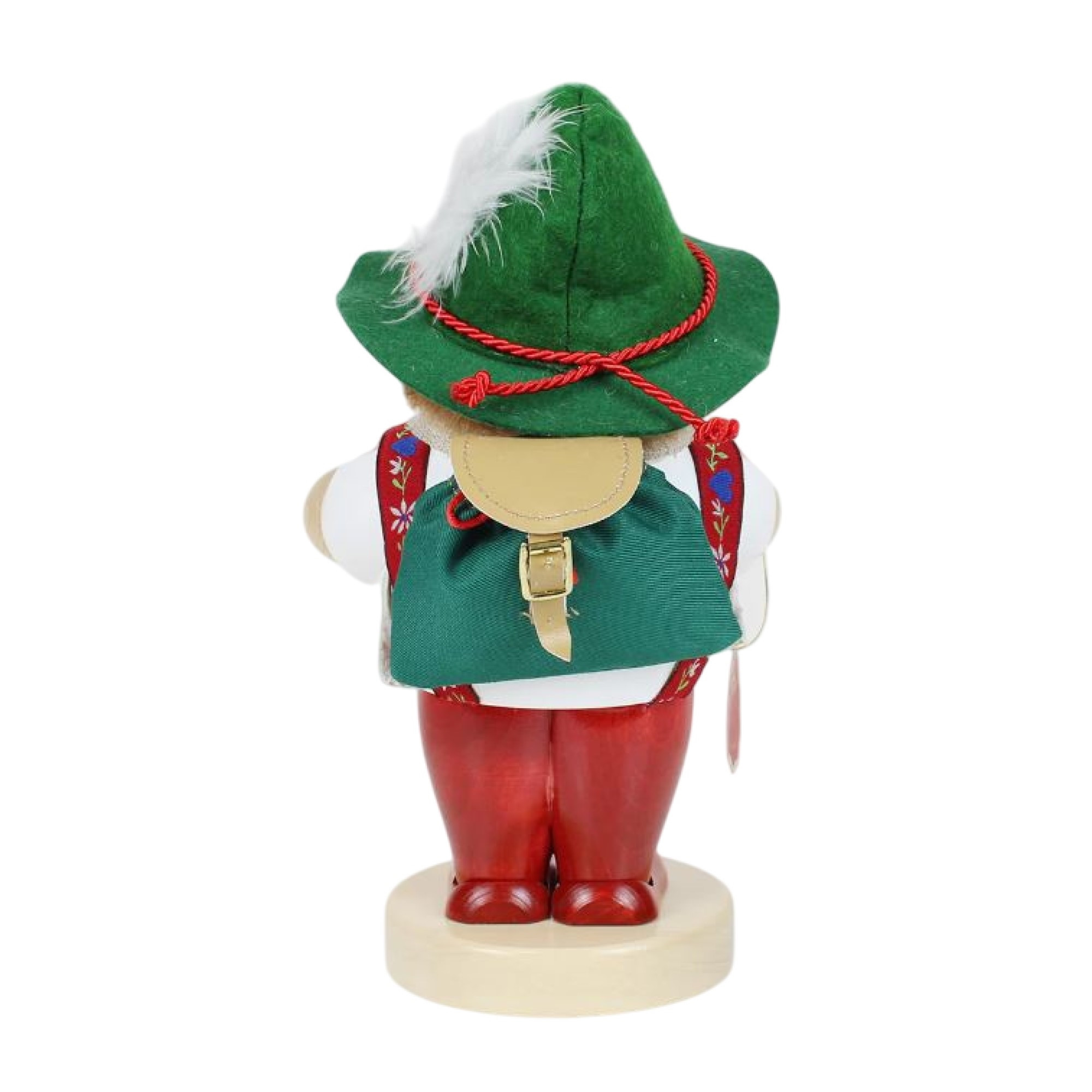 Steinbach Big Smoker Collection, Wooden Figurine, Bavarian Hiker, 10"
