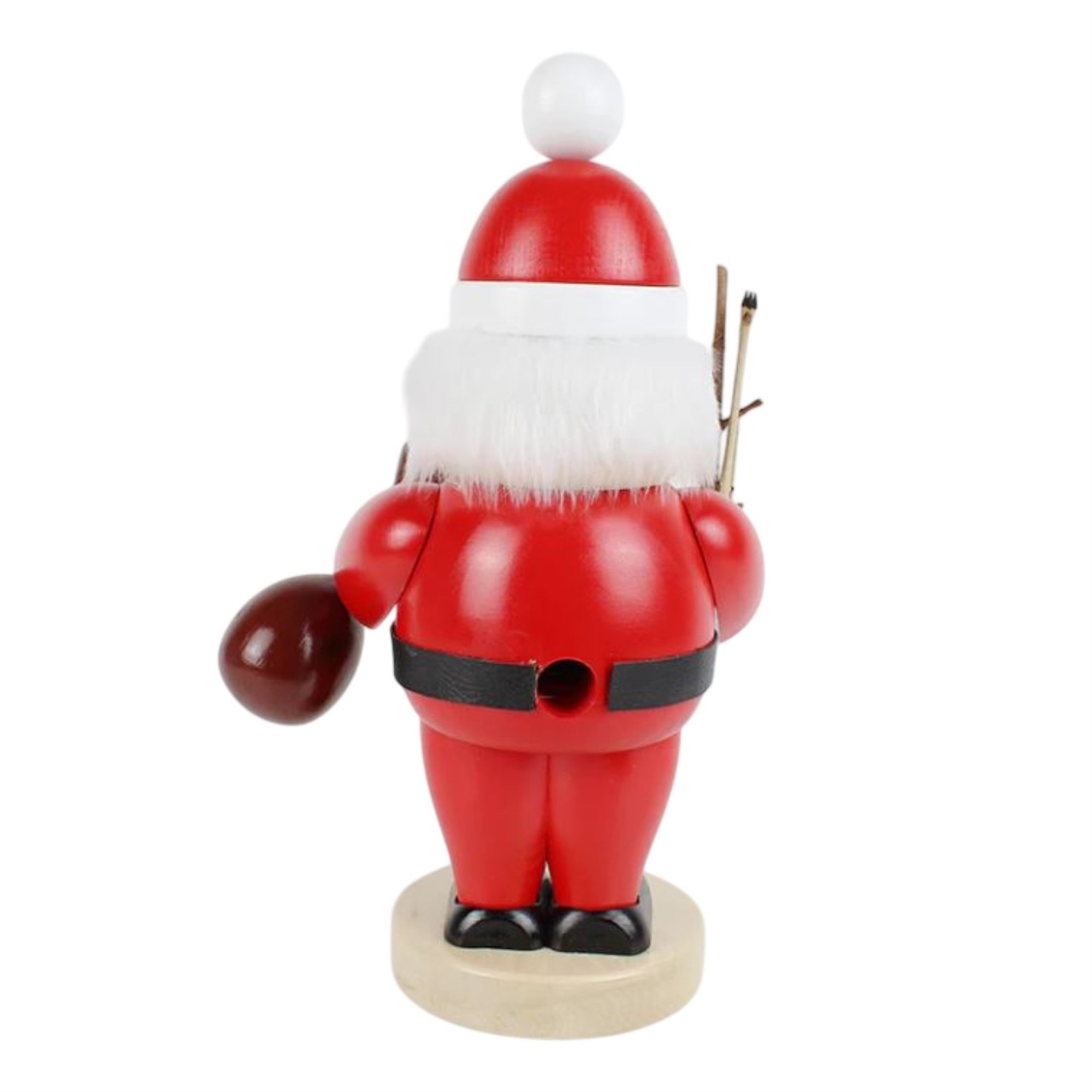 Steinbach Wooden Mini Smoker Nutcracker, Santa Claus, 7in