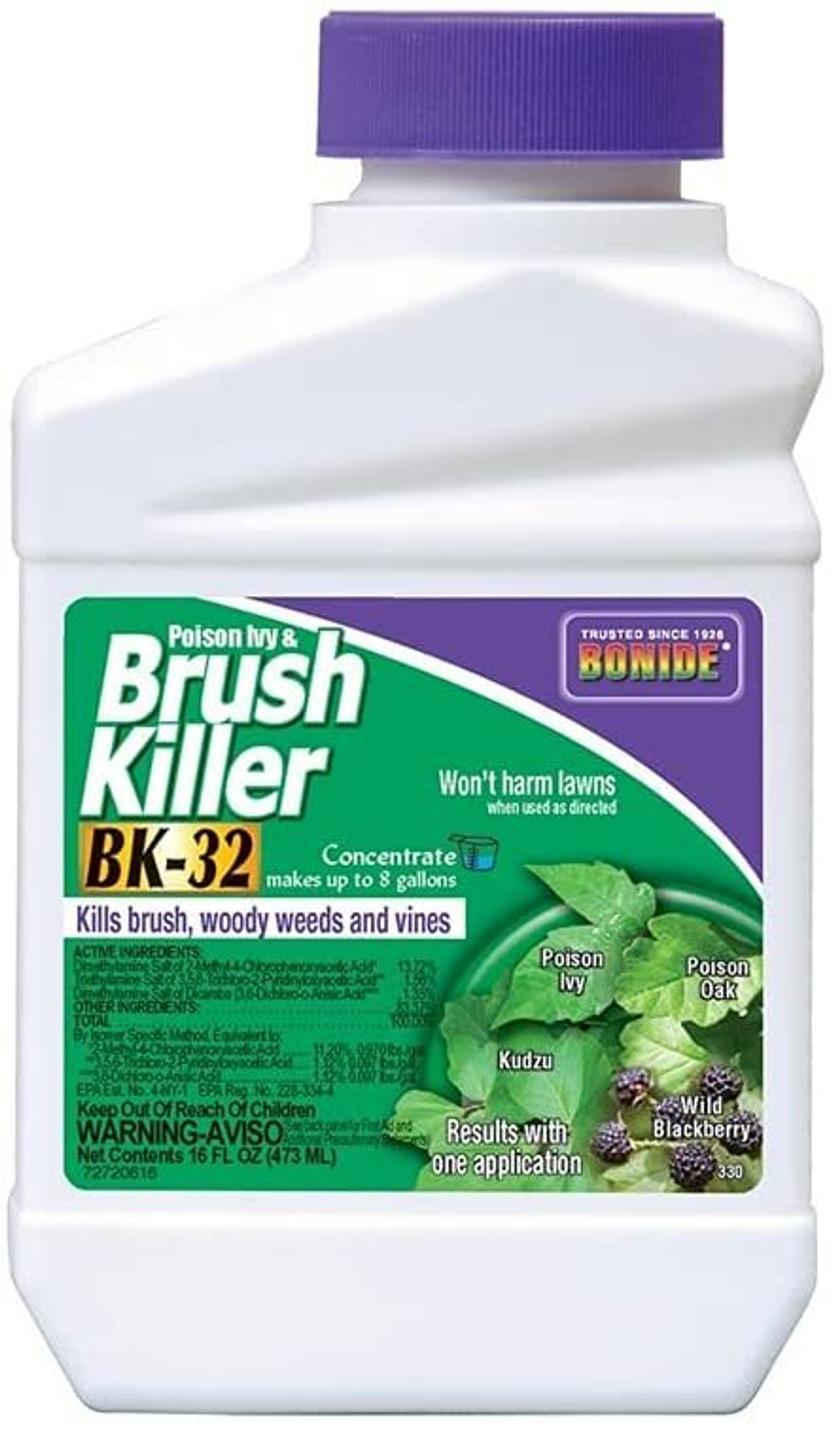 Bonide 330 Concentrate Brush Weed Killer, 16-Ounce