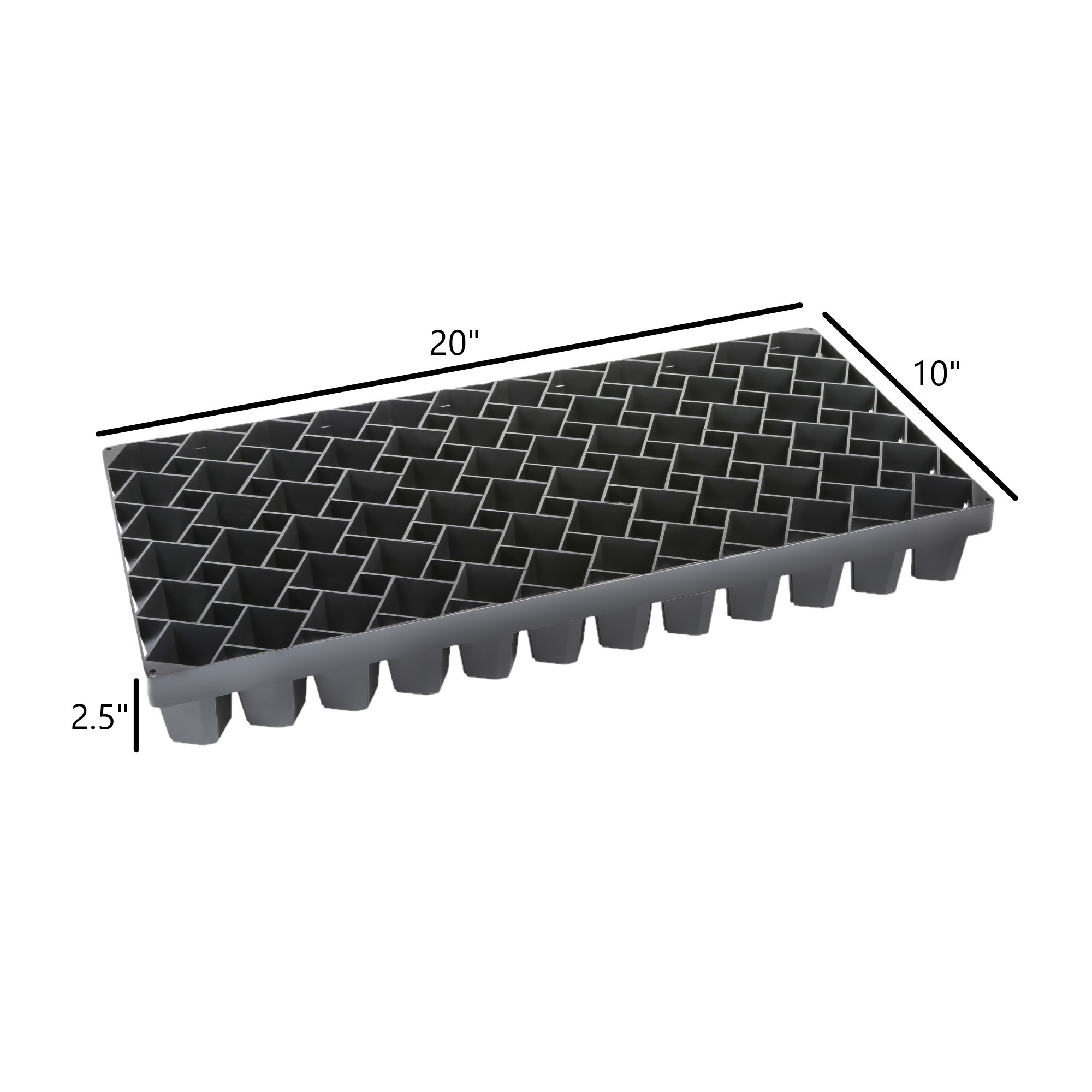 SUNPACK 10" x 20" Seed Starting Air Prune Propagation Tray