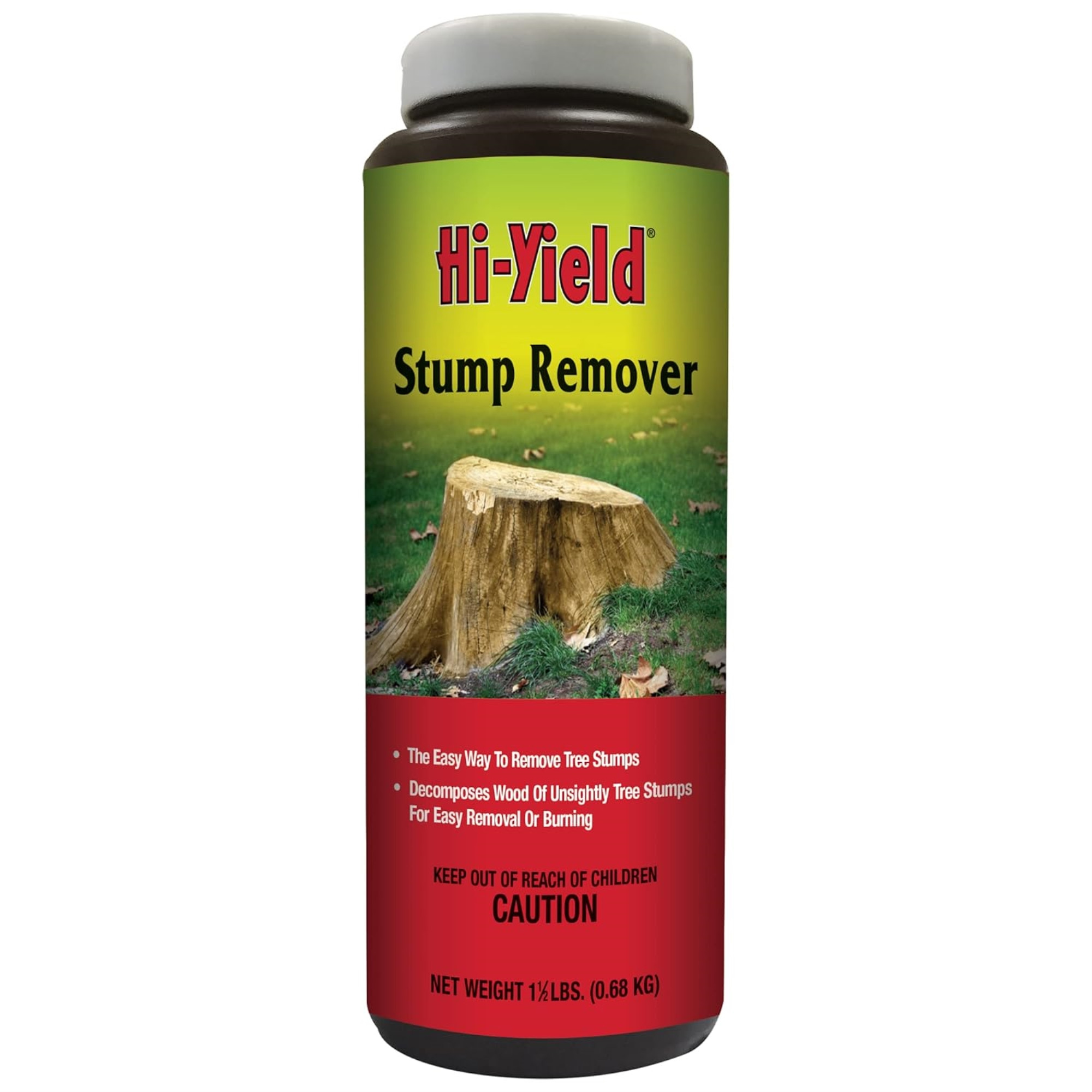 Hi-Yield Stump Remover Selective Granular Control for Backyards, 1.5lbs