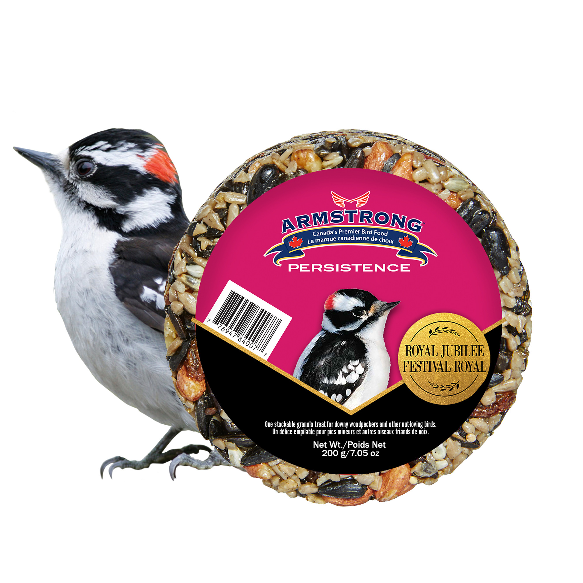 Armstrong Wild Bird Food Royal Jubilee Persistence Granola Stack, 7.05oz