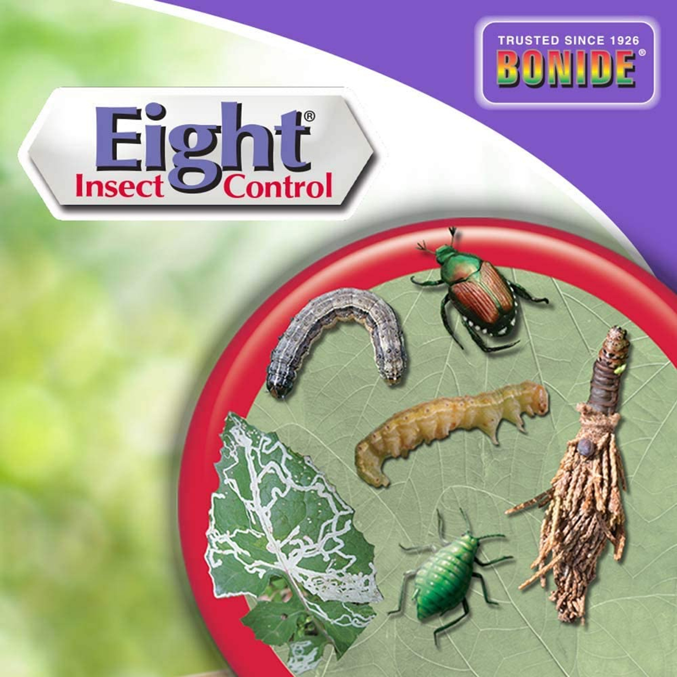 Bonide Products 442 Eight Insect Control Vegetable, Fruit, Flower Insecticide, 16 oz